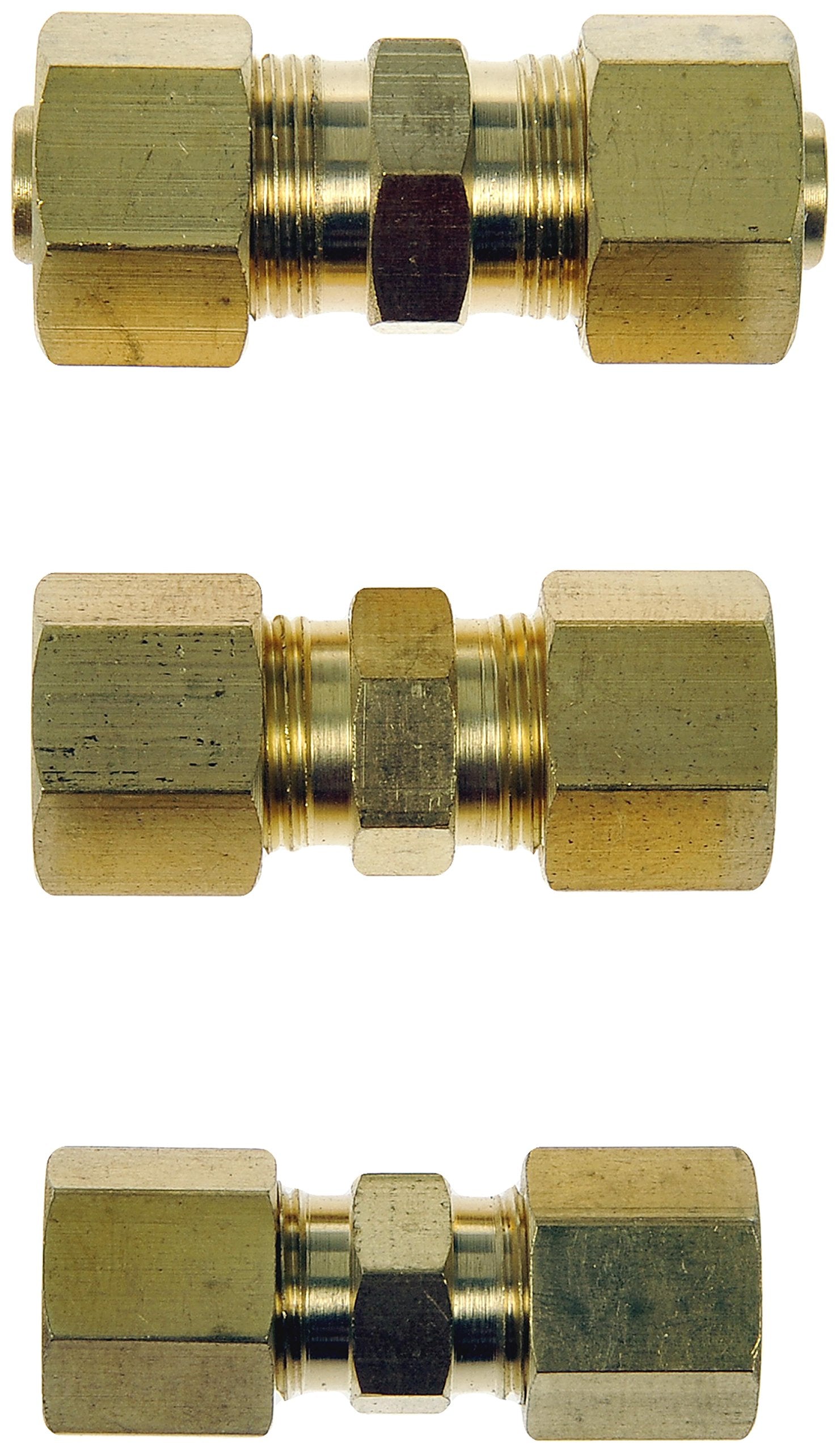 Dorman Fuel Line 800-145 Compression Union That Adapts Nylon To Nylon Tubes, 3 Pack Universal Fit