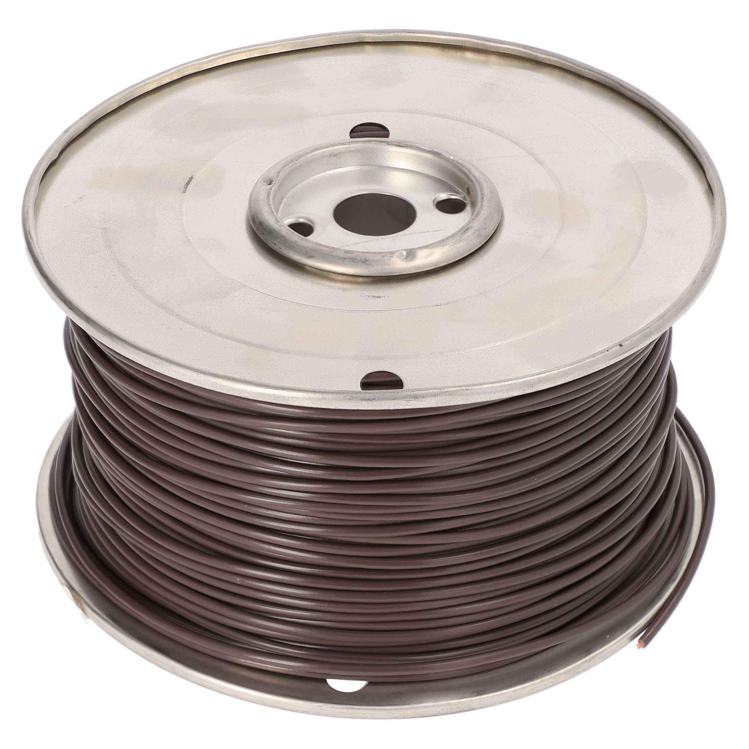 16 Ga Install Bay US GPT All Copper Primary Wire Brown - Coil of 500 Ft