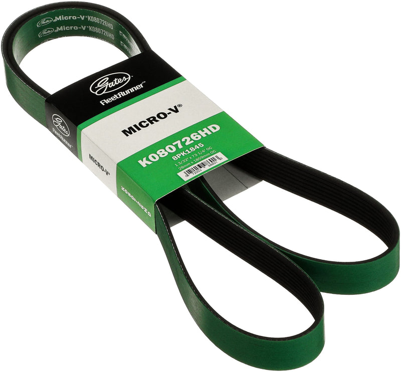 Gates FleetRunner K080726HD Micro-V Serpentine Drive Belt