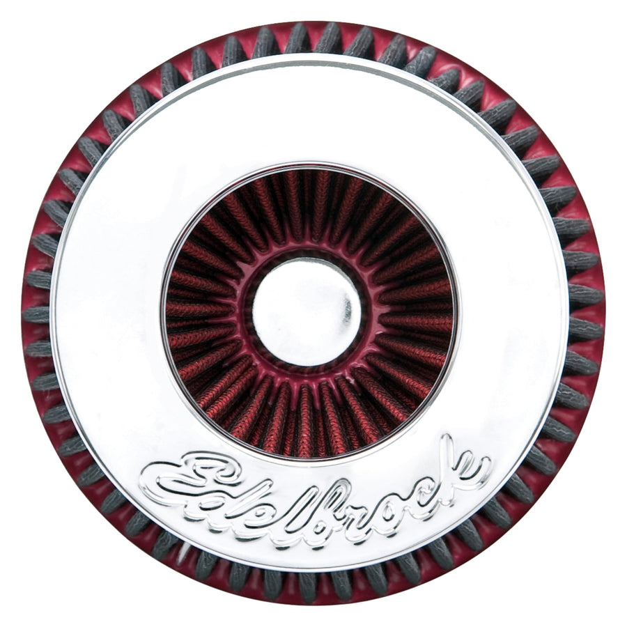 Air Filter Edelbrock 43641, Red