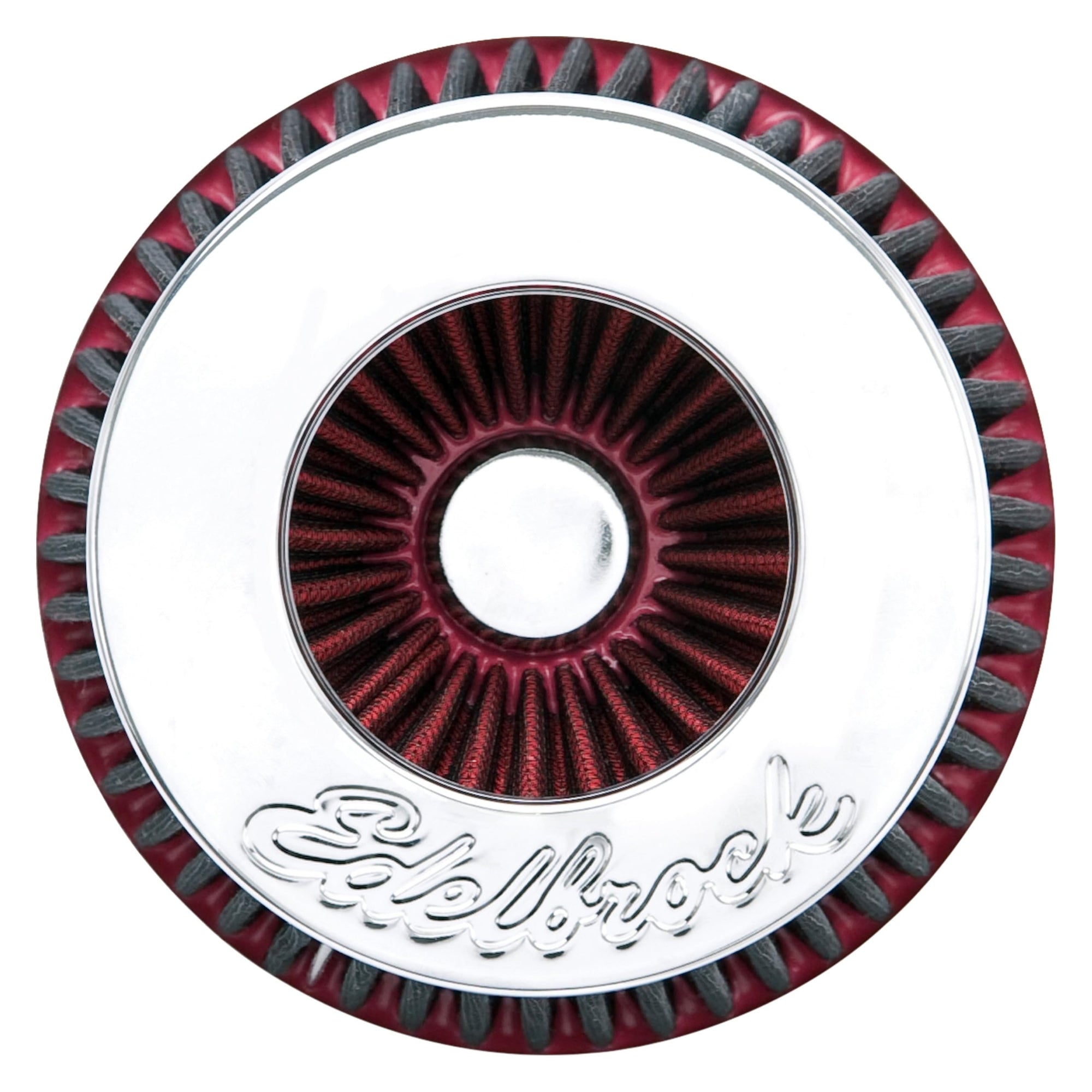 Air Filter Edelbrock 43641, Red