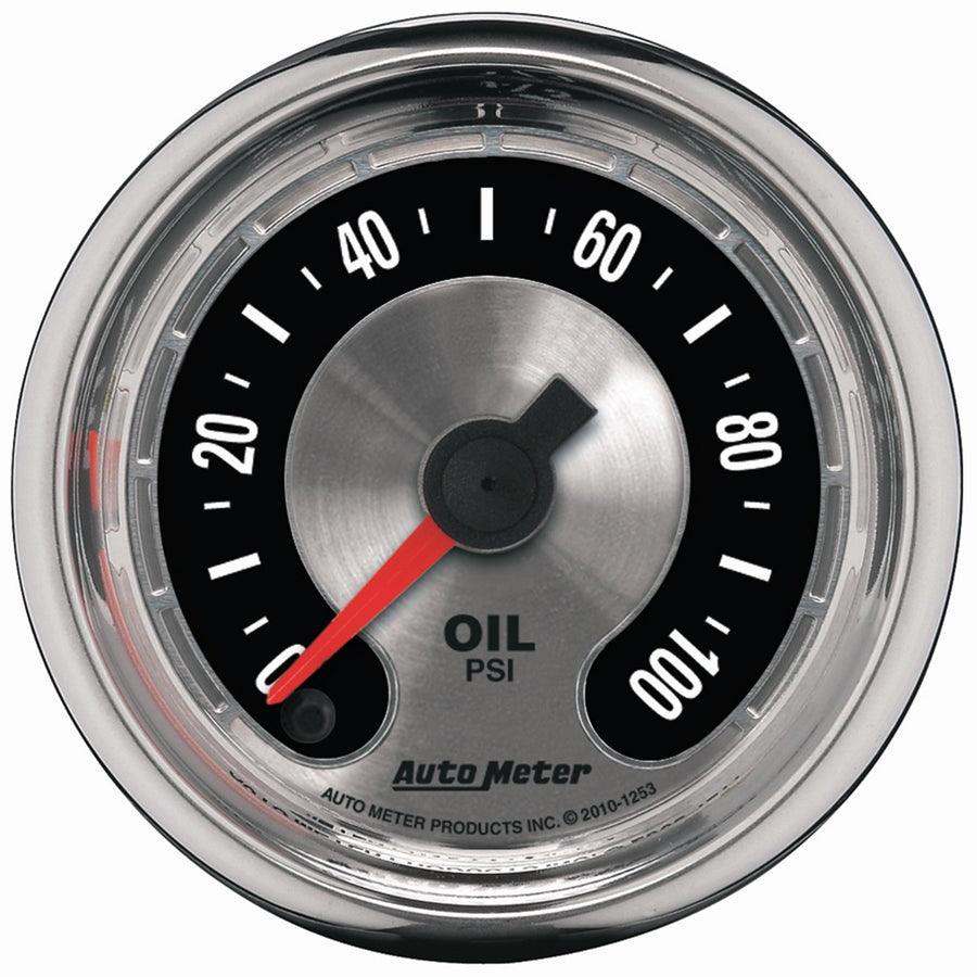 American Muscle Auto Meter 1253 2-1/16" Oil Pressure Gauge
