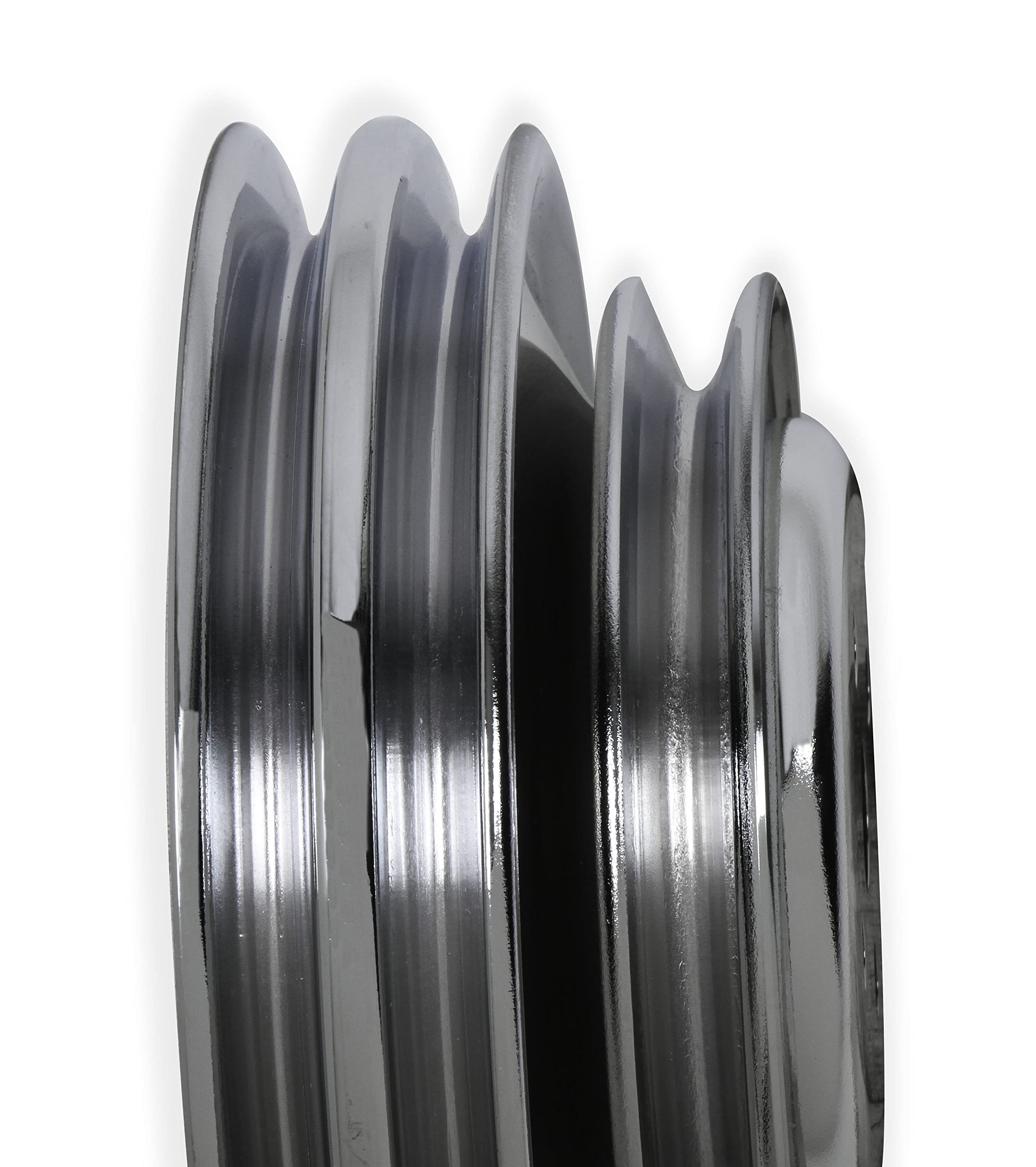 Chrome Plated Steel Mr Gasket Engine Pulley 8829