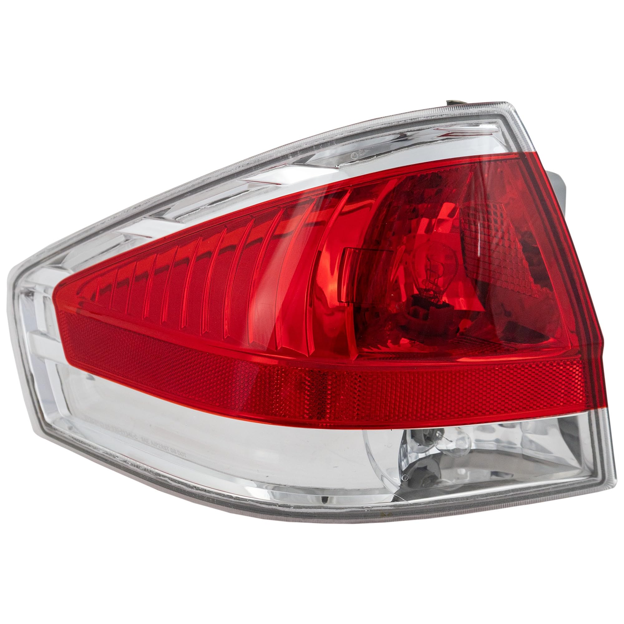 Go-Parts - Rear Tail Light Lamp Assembly/Lens/Cover for 2007-2008 Ford Focus - Left (Driver) Side Coupe/Sedan/Hatchback Replacement 8S4Z 13405 D FO2800214