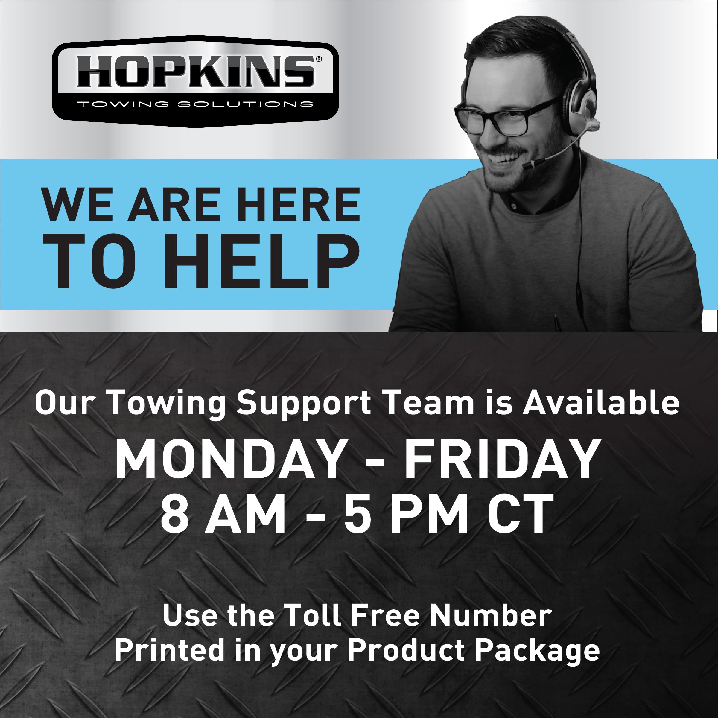 Hopkins Towing Solutions 47345 4 Wire Flat to 7 Blade Vehicle Trailer Connector Adapter Plug, Universal Fit for Vehicles with 7 Blade Adapters