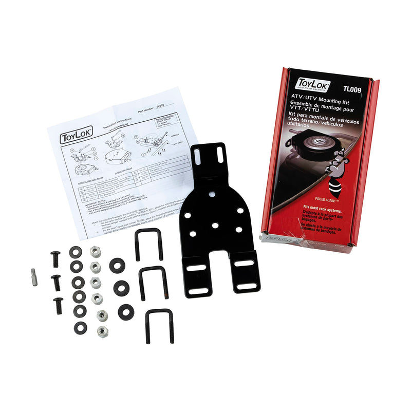 ToyLok Retractable Cable Security Lock for Lippert ATV Mounting Kit