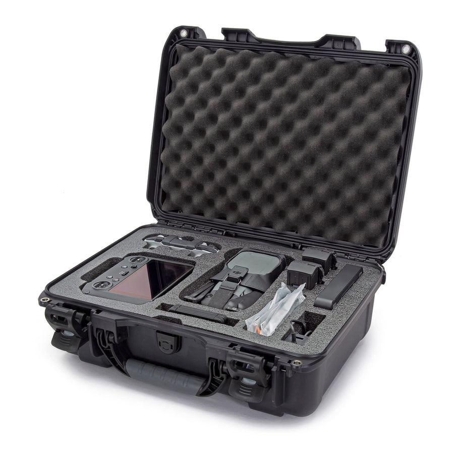 Waterproof Hard Case Nanuk 925 with Foam Insert for DJI Mavic 3 & Mavic 3 Classic - Fly More/Cine Premium Combo - Graphite
