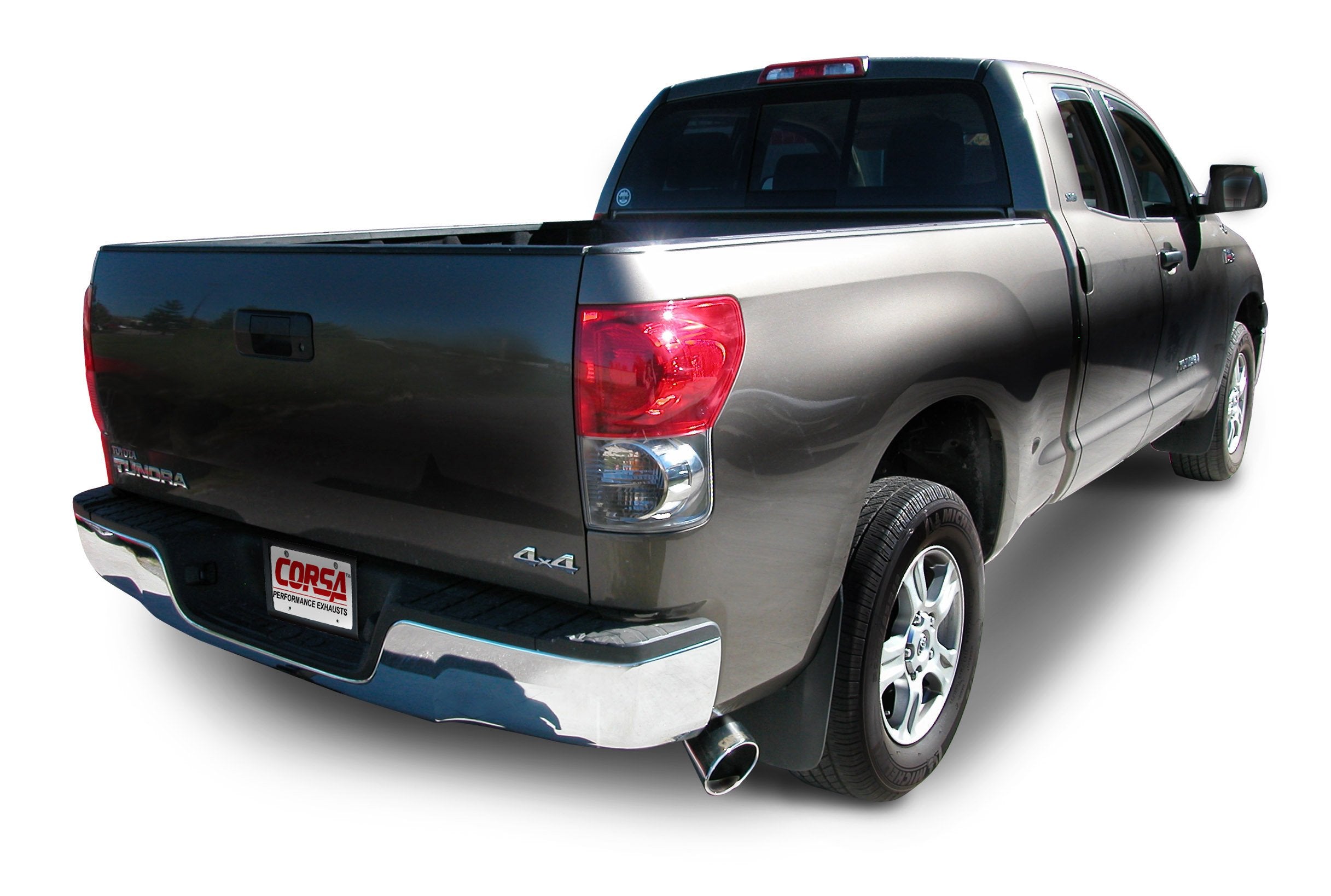 CORSA 14574 Cat-Back Exhaust System for Touring Series Reflective Sound Cancellation (RSC) and 07 Tundra