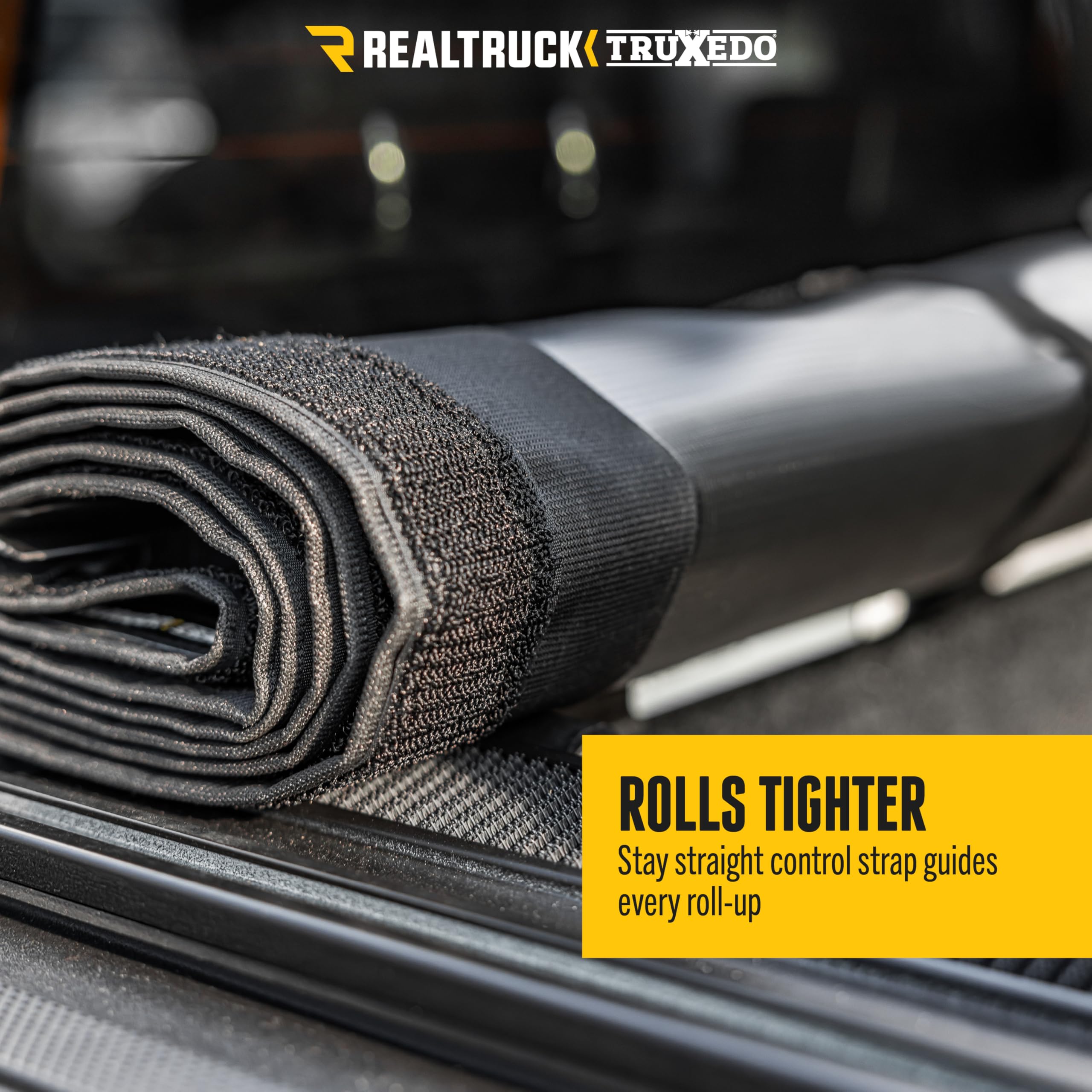 TruXedo Pro X15 TS Soft Roll Up Truck Bed Tonneau Cover | RealTruck 1272016 | Fits 2014-2018, 2019-2025 Chevy/GMC Silverado/Sierra 1500/2500/3500HD (Limited/Legacy) 6' 7" Bed (80.4")