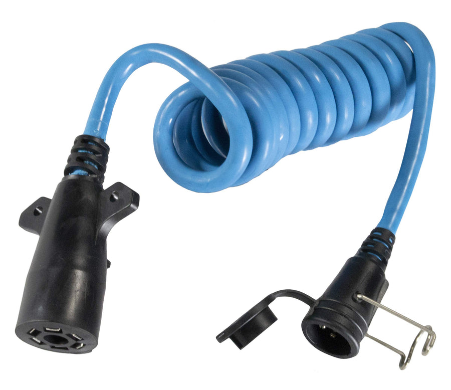 Endurance Flex-Coil 7 RV to 6 Pole Round Adapter Hopkins Towing Solutions 47085
