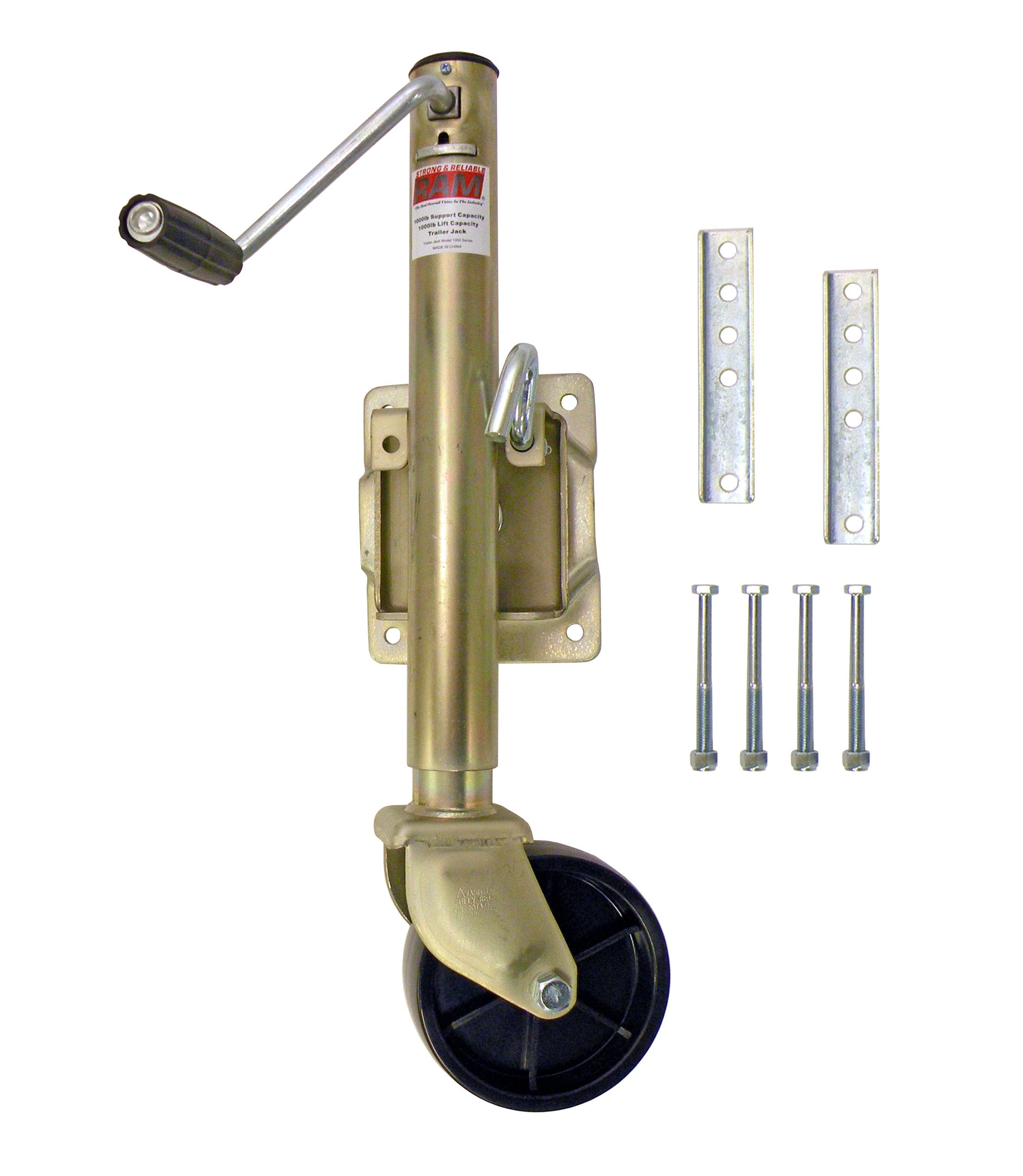 Swivel RAM Marine Jack (MJ-1206-B) with Mounting Bracket