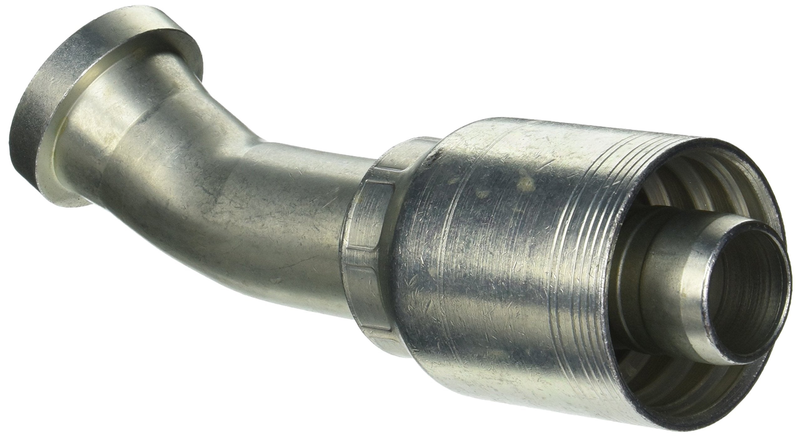 GlobalSpiral Series Gates MAX Pressure Couplings 24GSM-24FLH30MXBULK, Code 62 O-Ring Flange Heavy, 30 Degree Bent Tube, 1-1/2" ID