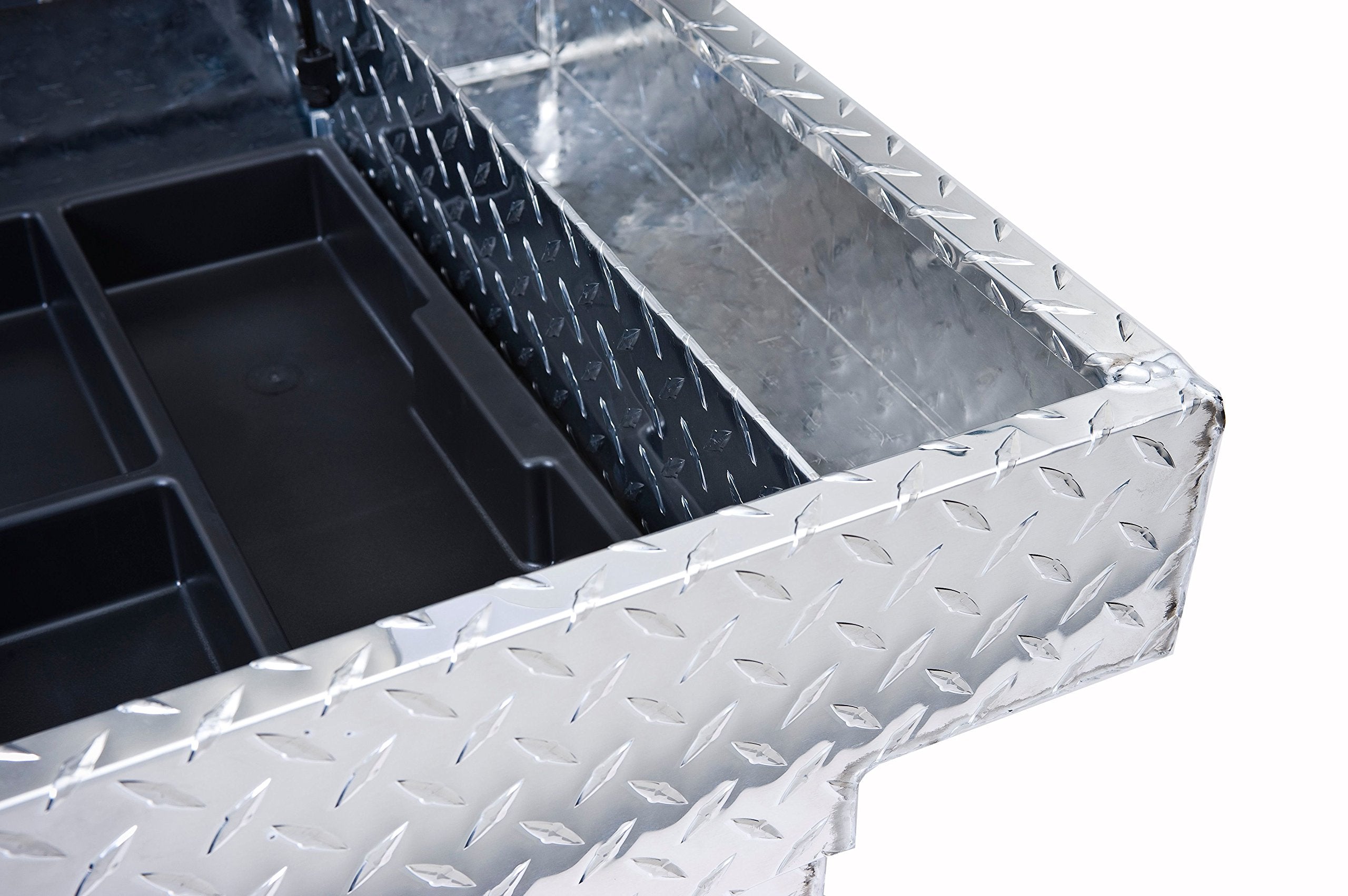 Crescent JOBOX Delta Gear-Lock™ Aluminum Low-Profile Single Lid Fullsize Crossover Truck Box - 1-351000