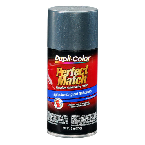 Dupli-Color Perfect Match Automotive Spray Paint – Gunmetal Metallic, General Motors 83 WA8915 – 8 oz. Aerosol Can