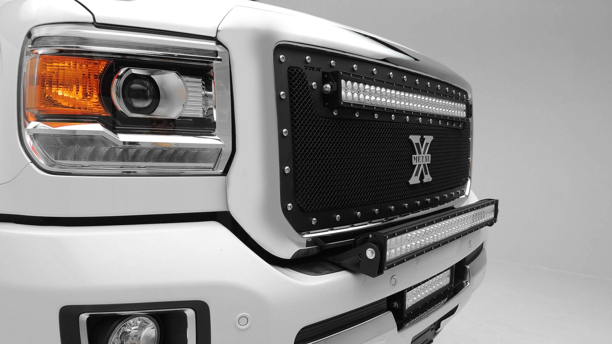 ZROADZ Black Front Bumper LED Bracket 2015-2016 CHEVROLET SILVERADO Z321221 2500/3500