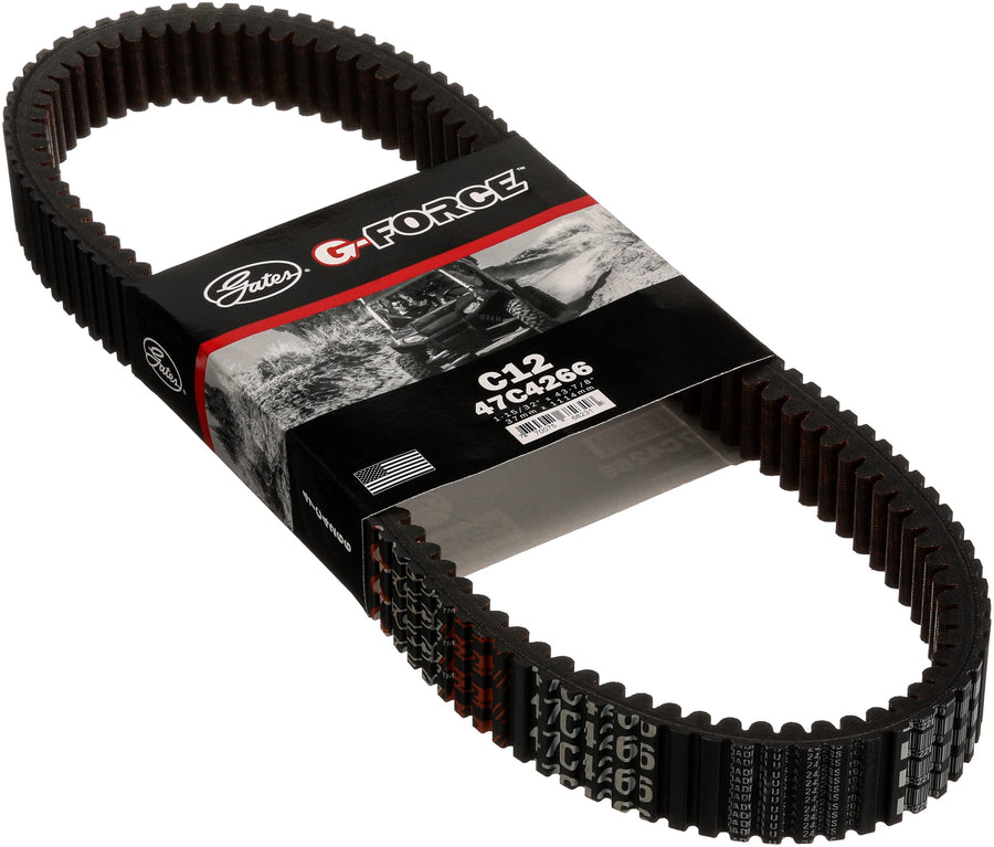 Gates G-Force 47C4266 Carbon Cord CVT Belt, Black