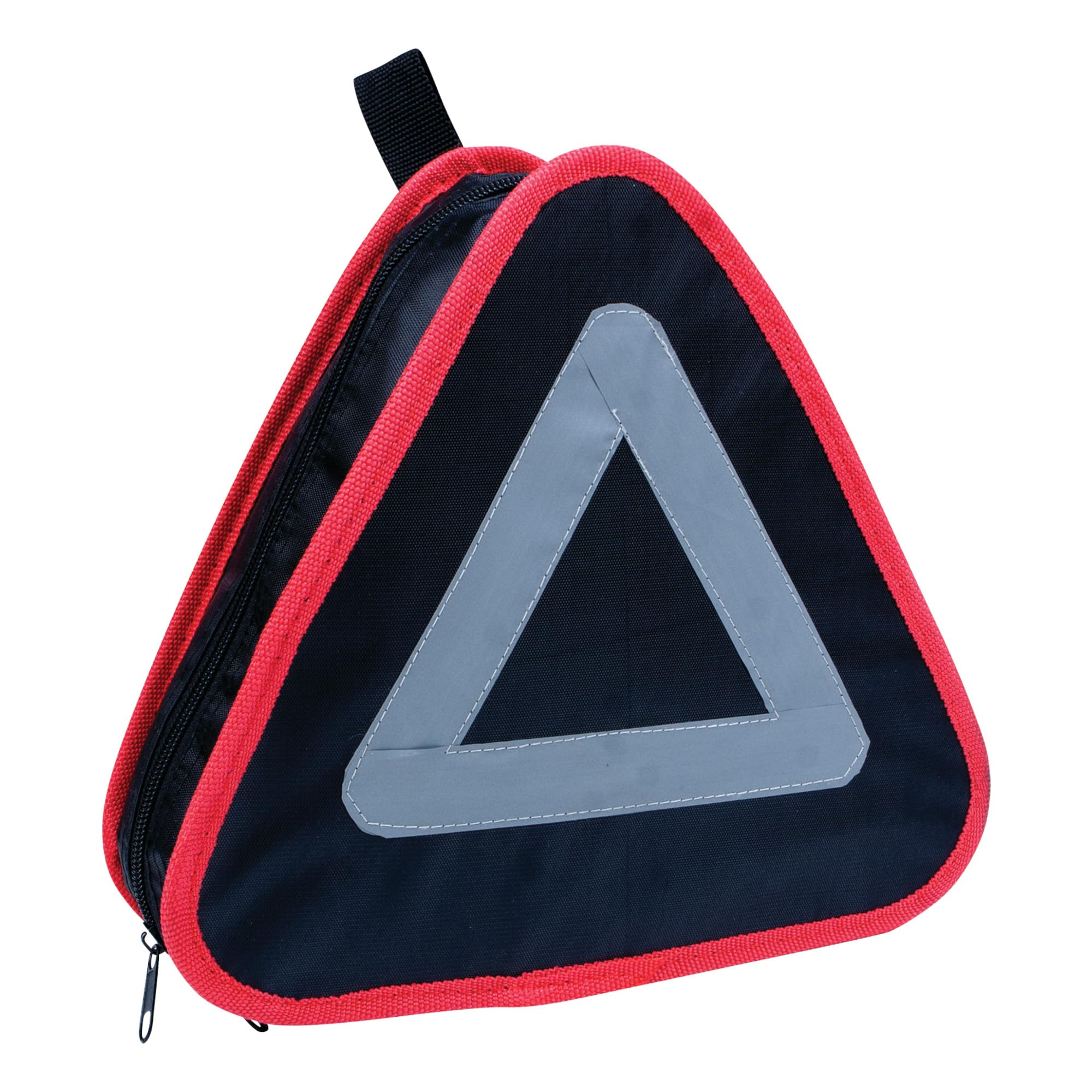 W1557 Performance Tool Roadside Assistance Kit with Jumper Cables, Reflective Triangle, Flashlight, Safety Vest, and More, in Zippered Storage Case