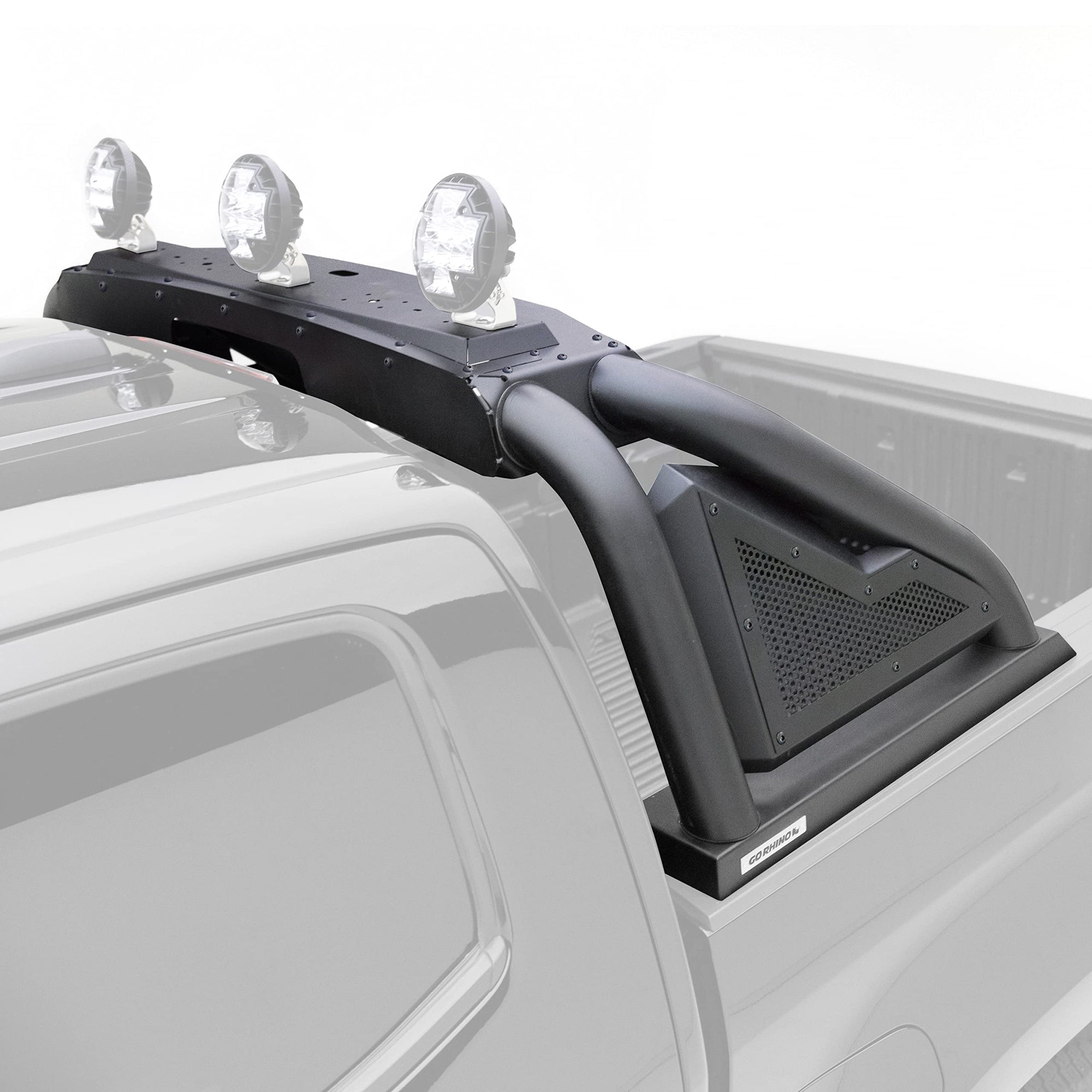 Sport Bar 2.0 Go Rhino w/Mounting for up to 6" Individual Lights & LED Light Bars up to 40" | 918000T | Fits 2020-2024 Ram 1500, Silverado & Sierra 2500, 3500 (See Description)