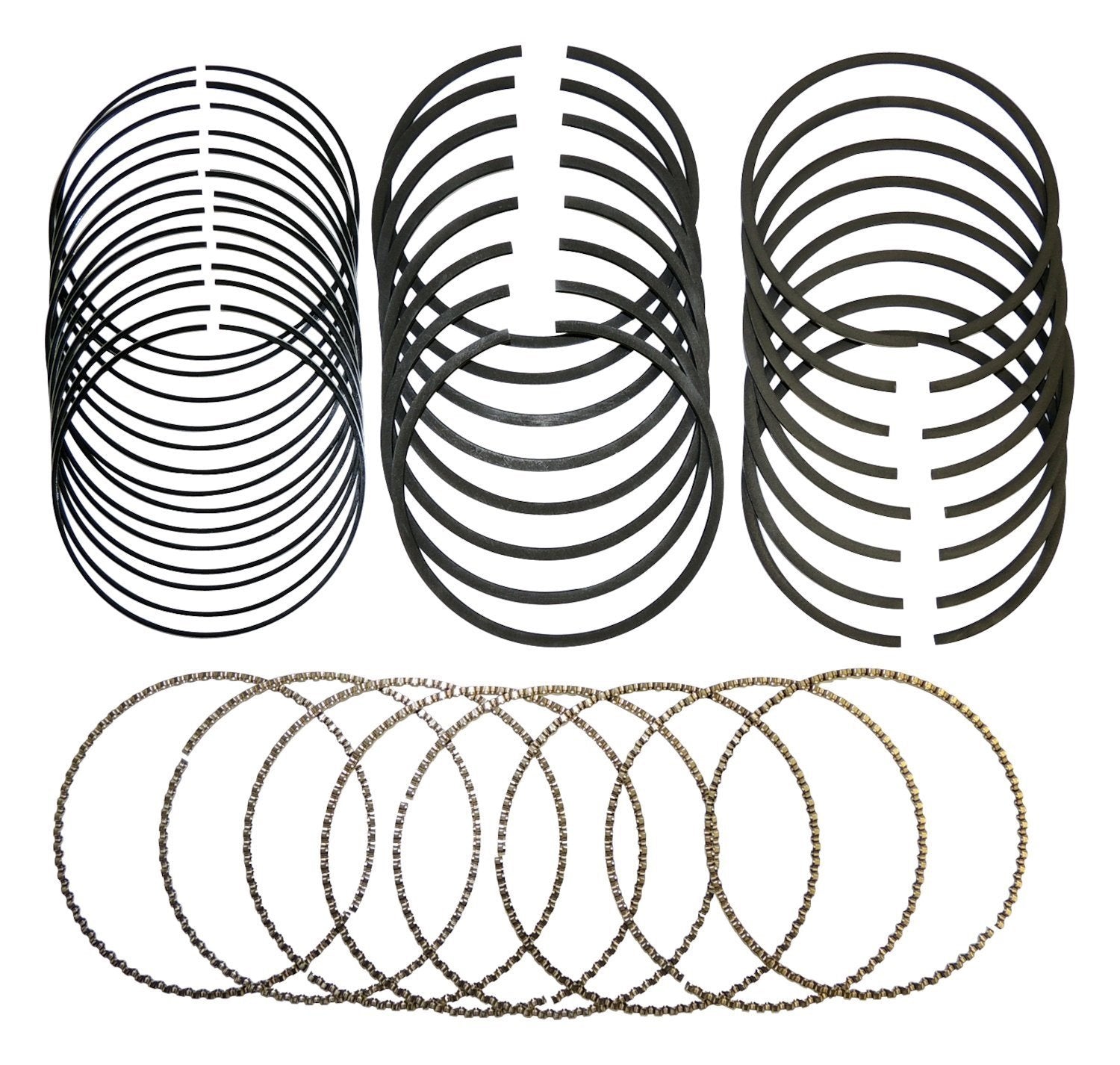 Automotive Crown Piston Ring Set Engine