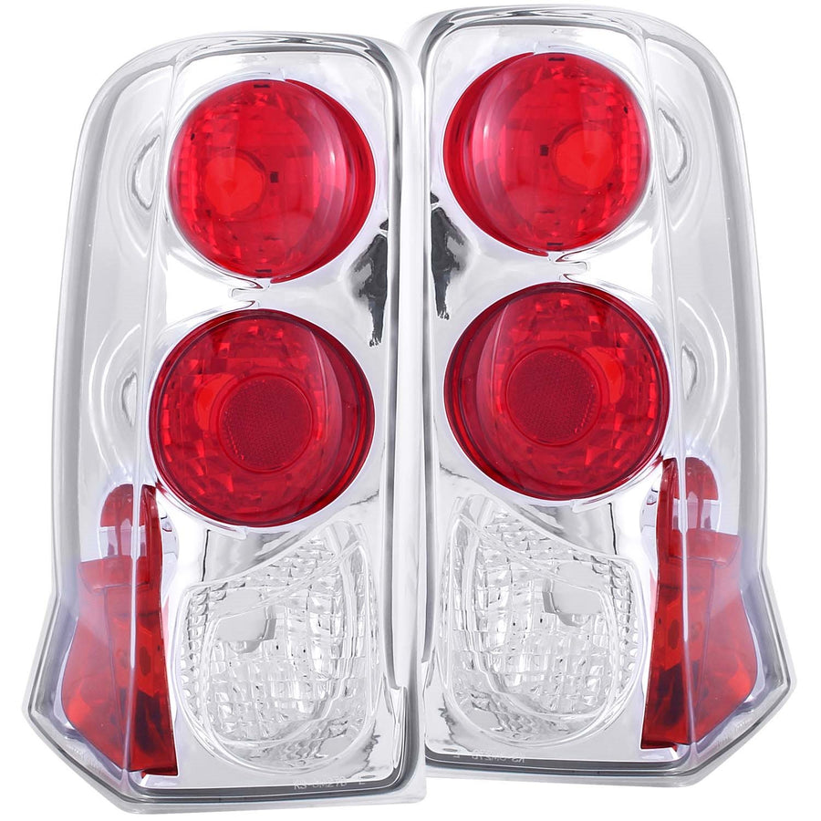 Cadillac Escalade Anzo USA 211011 Chrome Tail Light Assembly - (Sold in Pairs)
