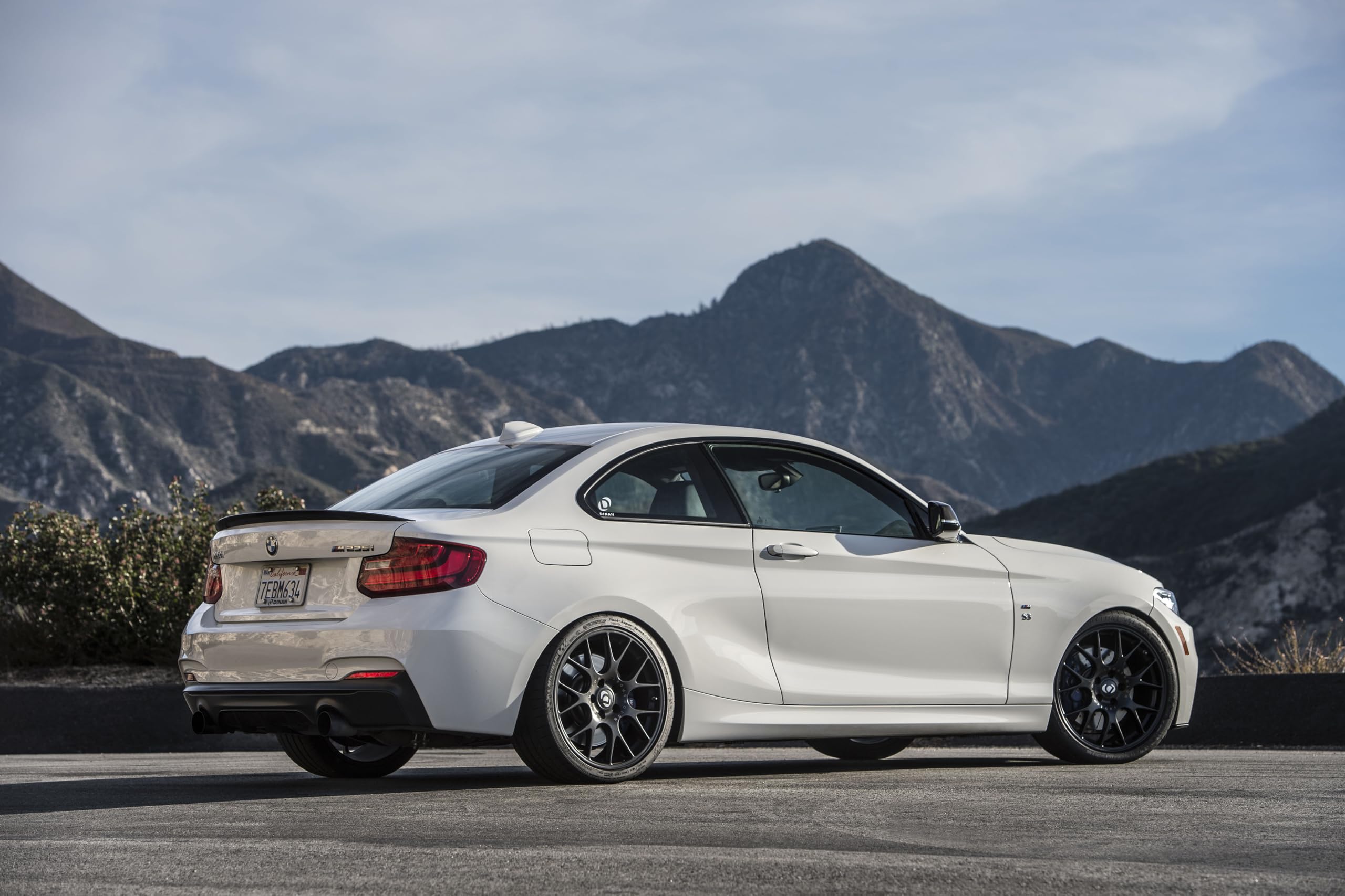 Dinan Free Flow D660-0047-BLK Axle-Back Exhaust - Compatible with 2014-2016 BMW M235i