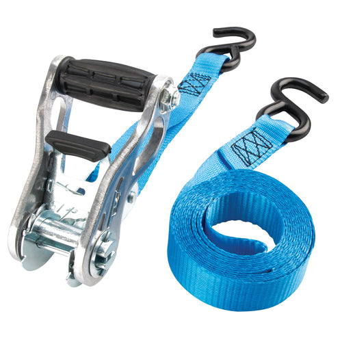 4Pk Performance Tool W1871 1-Inch X 10' Tie Down Straps SecureX - Heavy-Duty Ratchet Straps for Secure Hauling, Towing, and Cargo Control
