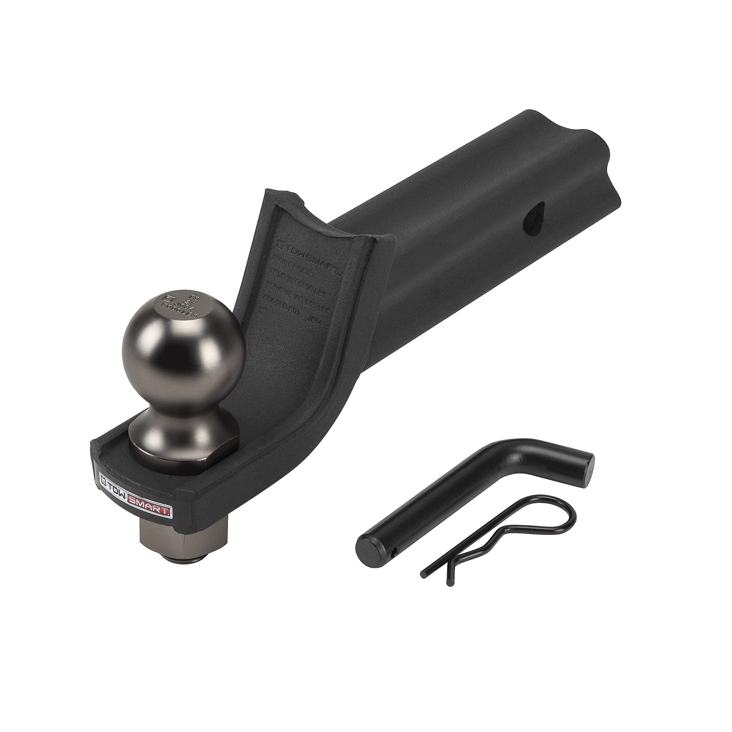 Class III Baja Collection - 5,000 lb. X-Mount Starter Kit with 2 in. Drop x 3/4 in. Rise x 1 in. Shank Trailer Hitch Ball Mount, 2 in. Ball, 5/8 in. Hitch Pin