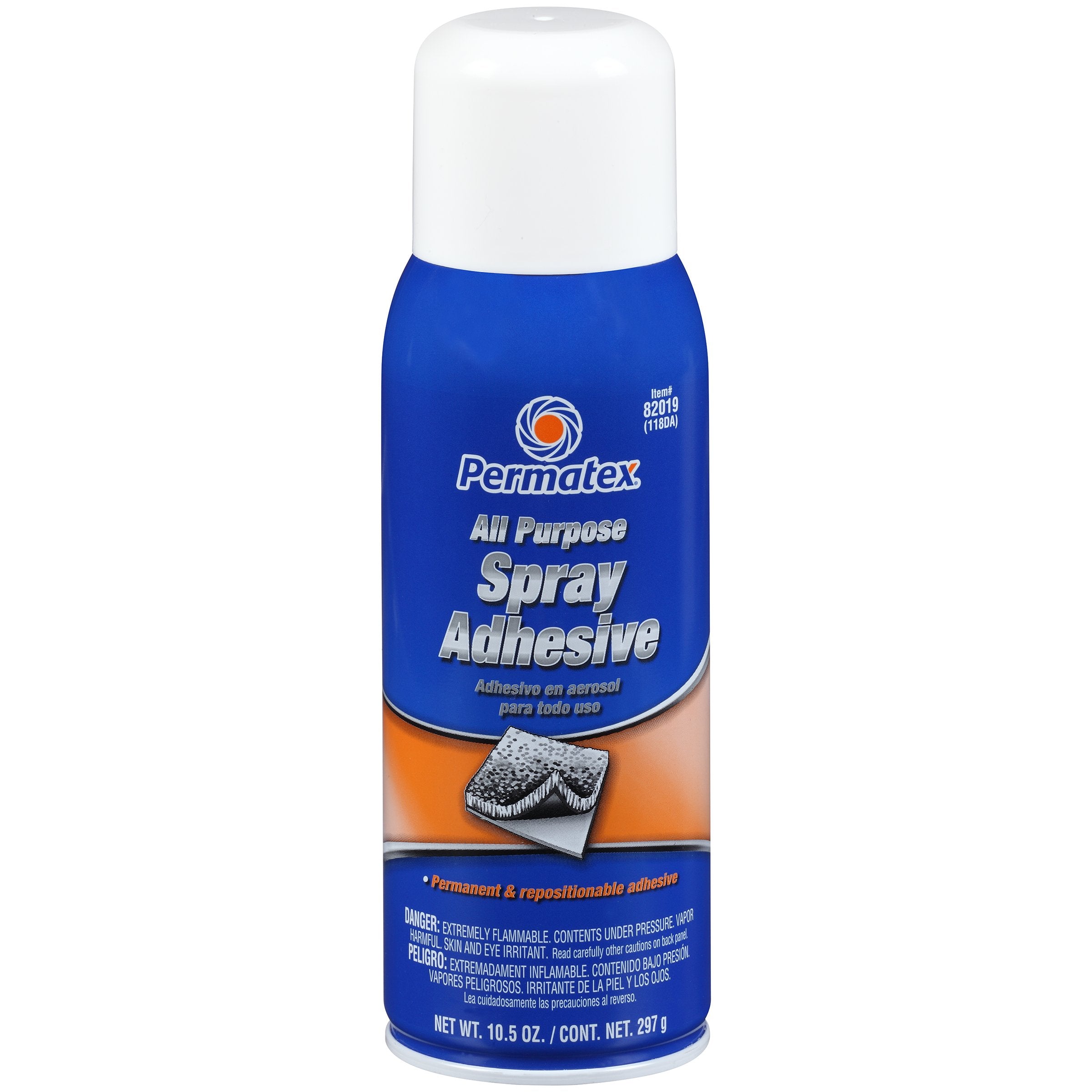82019 Permatex All Purpose Spray Adhesive, 10.5 oz. net Aerosol Can
