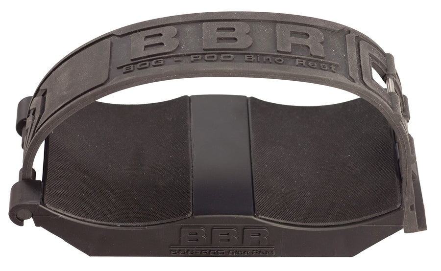 Binocular Rest BOG BBR with Lightweight Design, Adjustable Strap for Securing Binoculars to Tripod, and Switcheroo Quick Release Attachment System for Hunting, Spotting, Hiking, and Outdoors