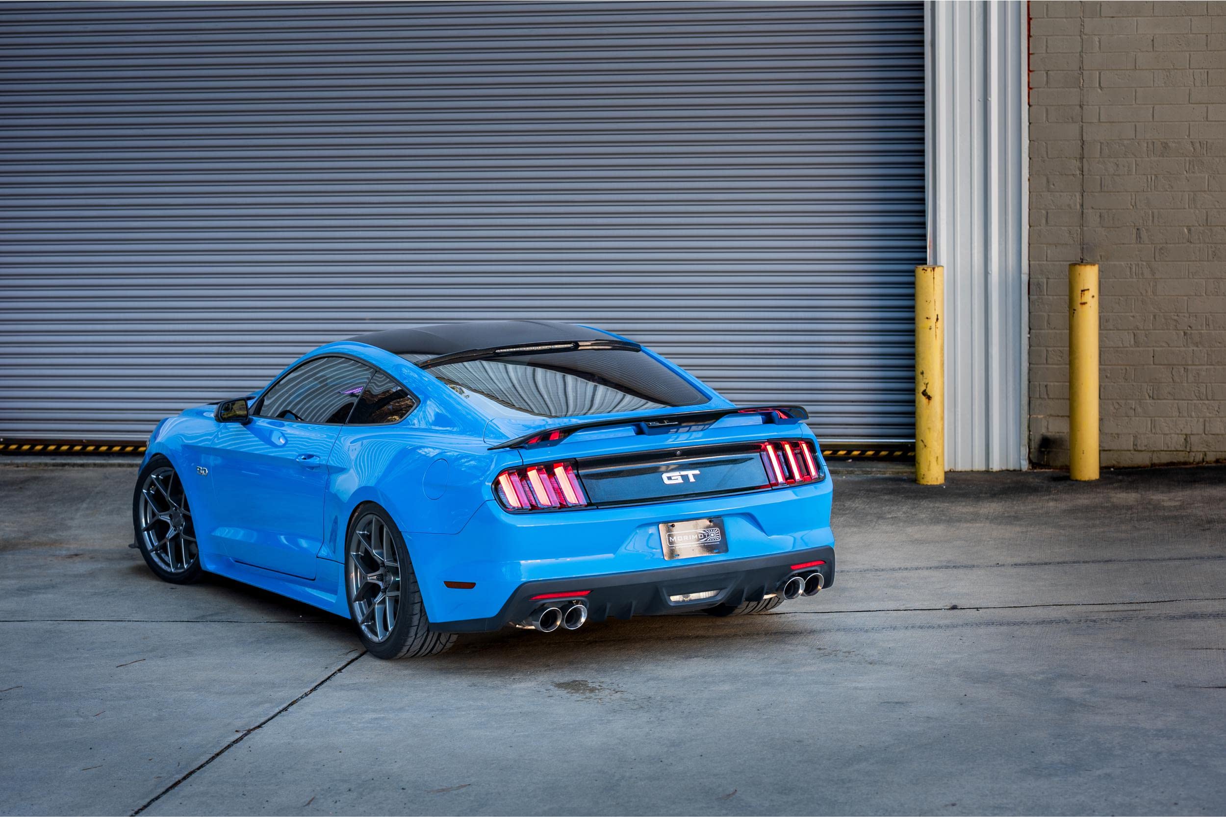 Morimoto Taillights XB LED Fits Ford Mustang 15-22, Plug and Play Assemblies with Amber Turn Signal (LF425)