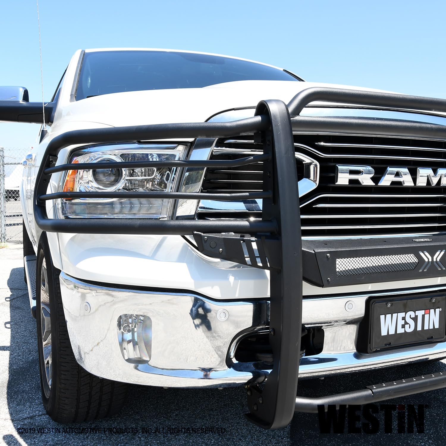 40-33545 Westin Sportsman X Grille Guard fits 2009-2018 Ram 1500 2019-2024 Ram 1500 Classic (Exc Rebel & Warlock)