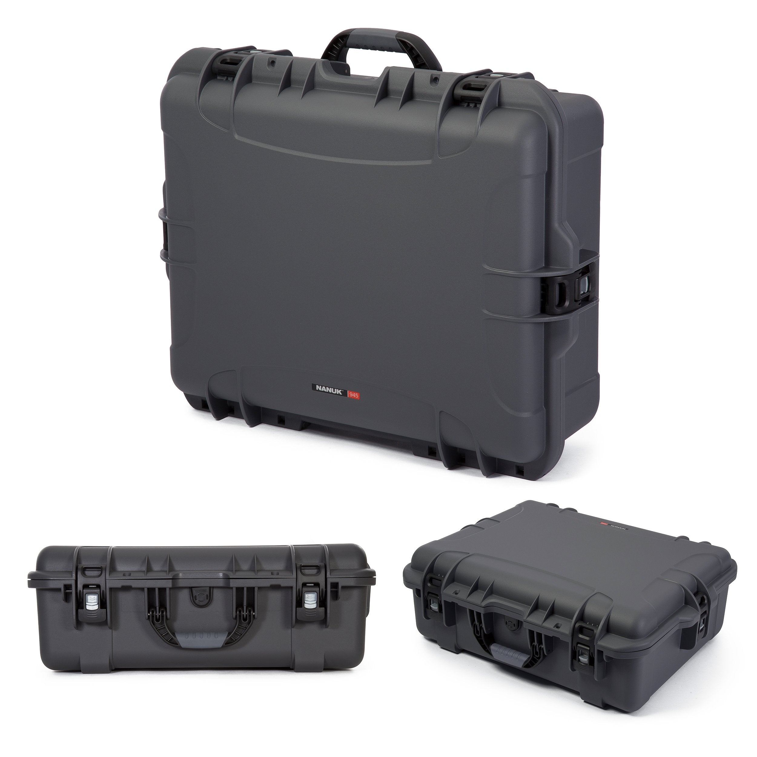 Waterproof Nanuk 945 Hard Case with Padded Dividers - Graphite