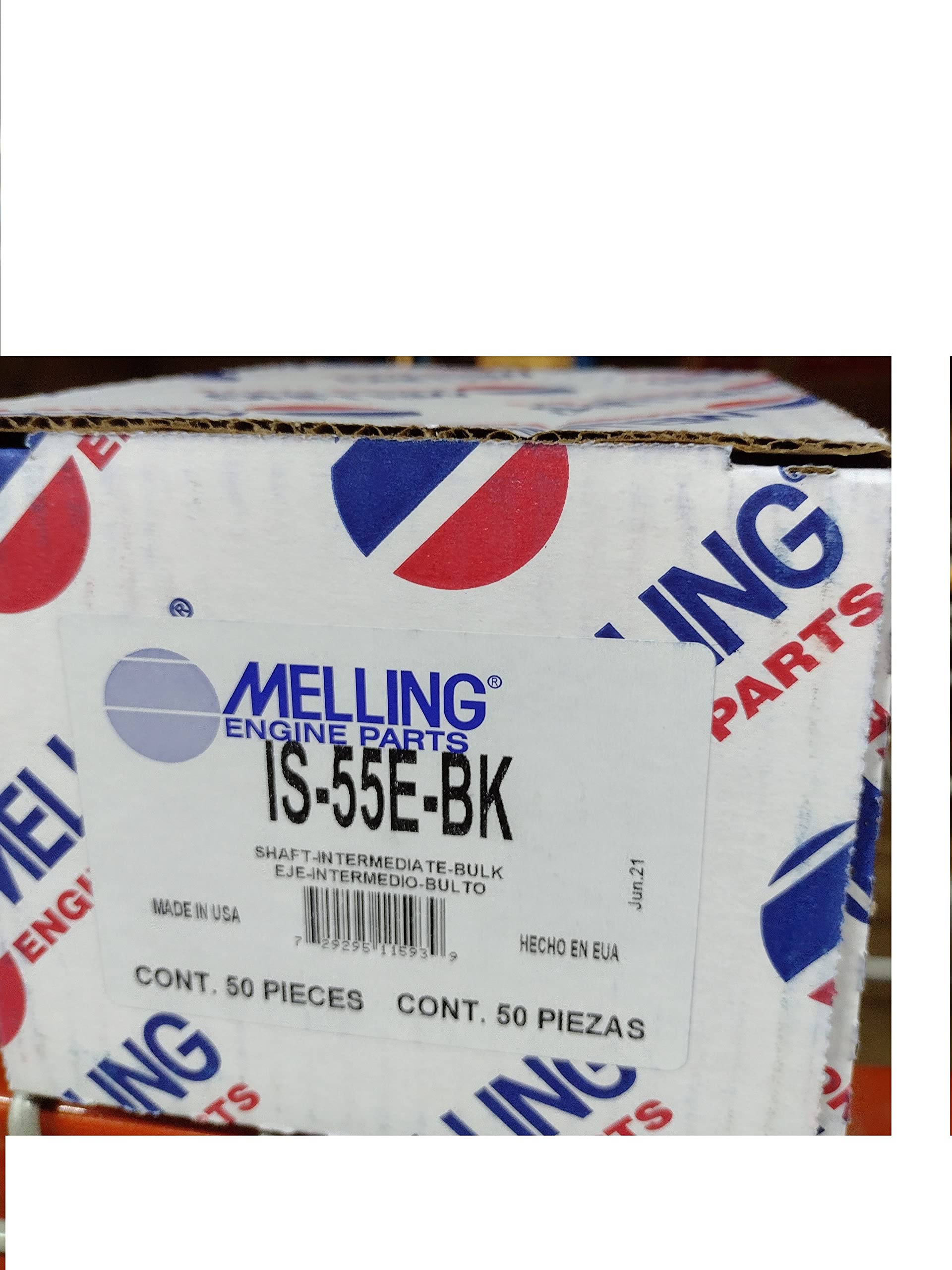 Intermediate Melling IS-55E-BK Drive Shaft