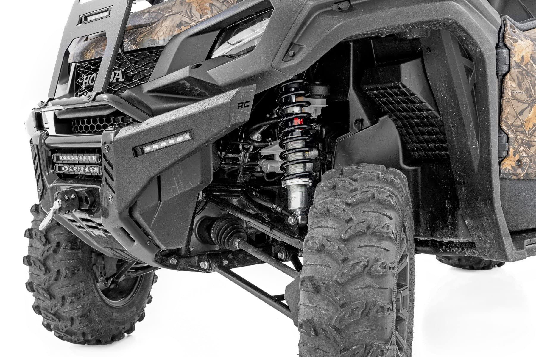 Rough Country Monotube Front Coilover Shocks for Honda Pioneer - 301005