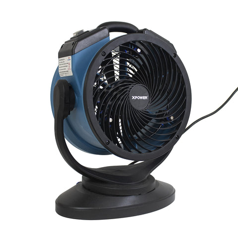 Misting Fan XPOWER FM-68, Outdoor Cooling, Oscillating, Heavy Duty, Powerful, High Velocity, 3-Speed, Ideal for Camping, Patios, Picnics, & More, 15 In