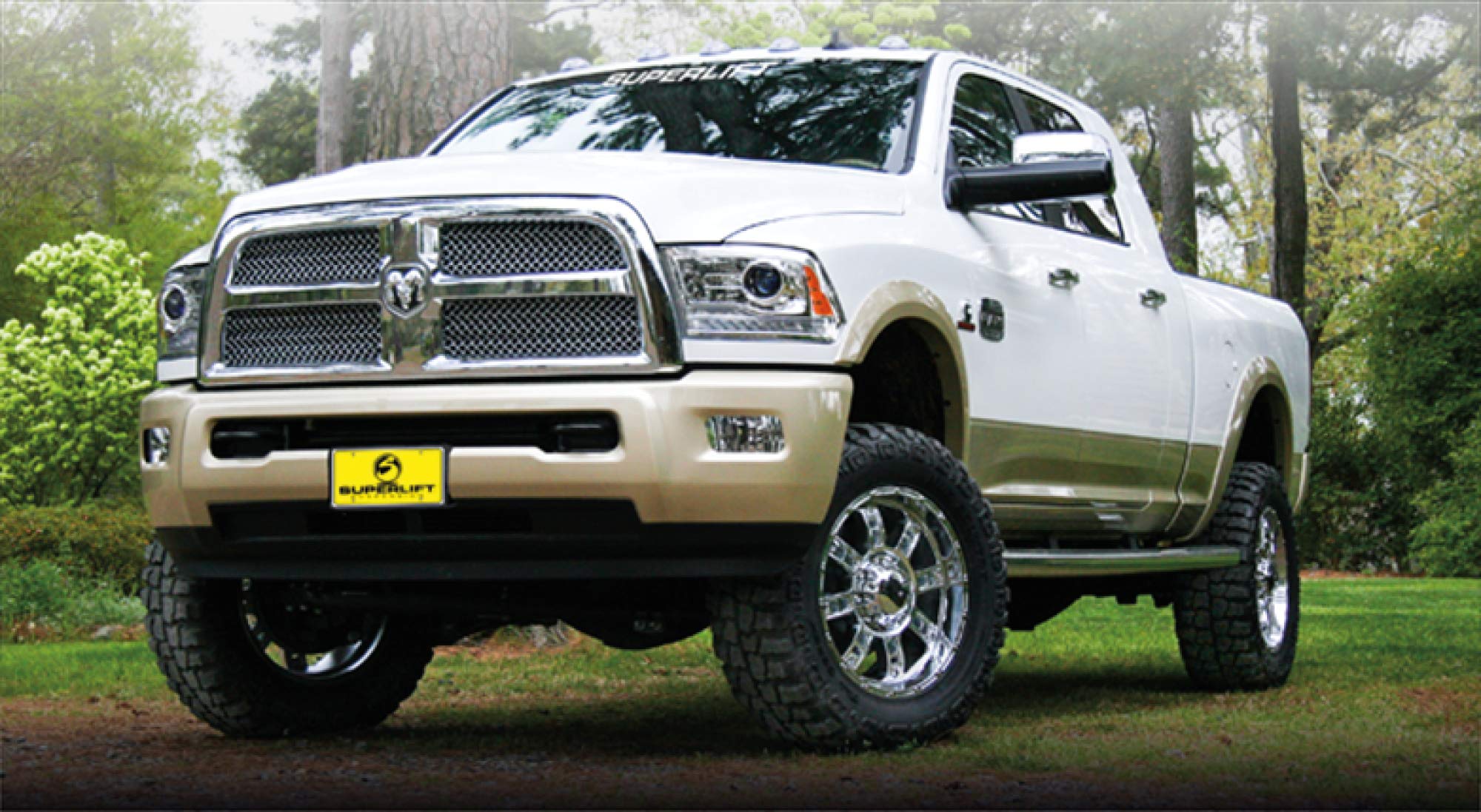 SUPERLIFT SUSPENSION RealTruck 2.5" Leveling Kit for RAM 2500/3500 | Spacers | 40023 | Fits 2014-2024 RAM 2500 / 3500 ( Does Not fit Power Wagon Models )
