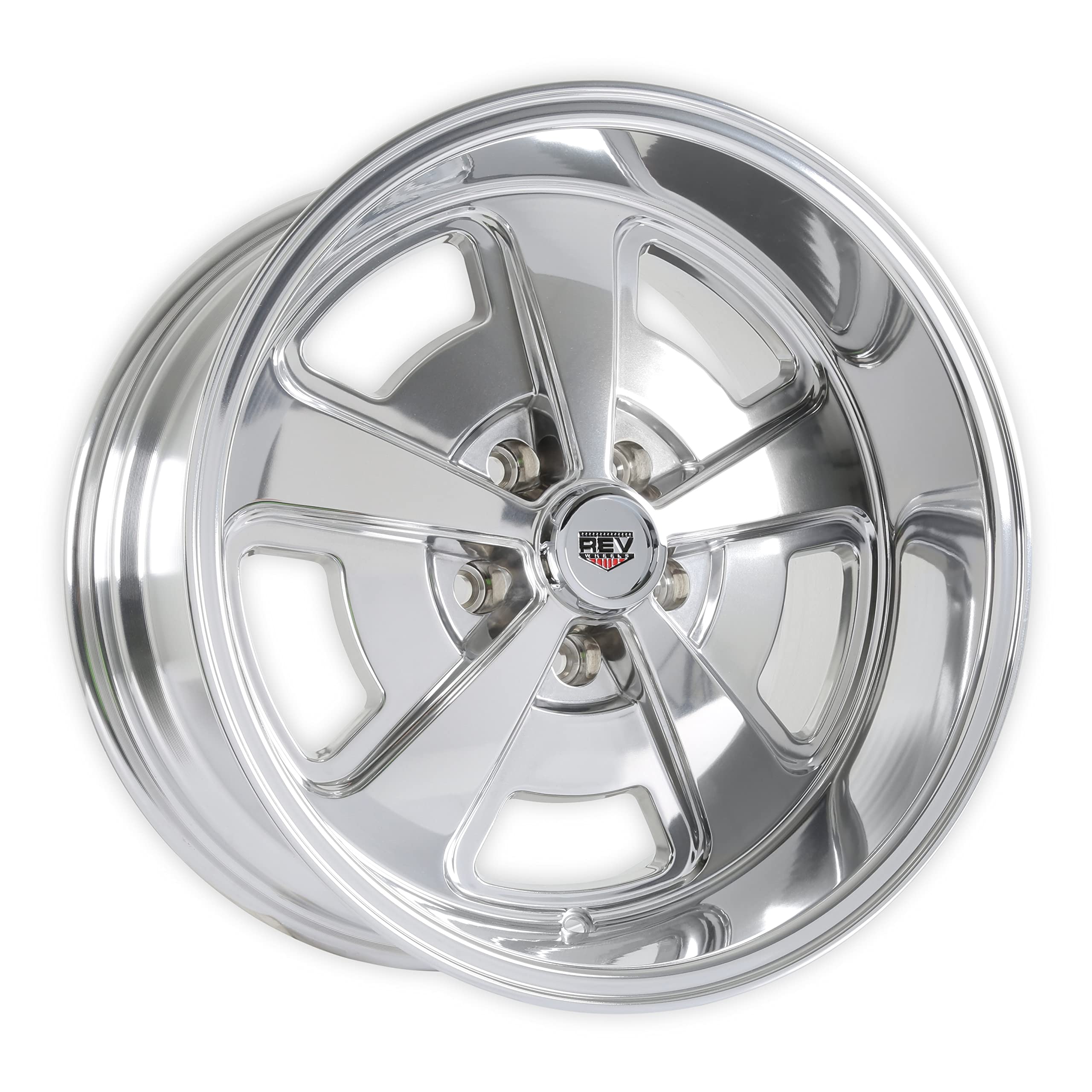 109 Series REV Wheels 109FP-7906500 Magnum 17x9 5in bs 5x4.5/5x114.3 Polished