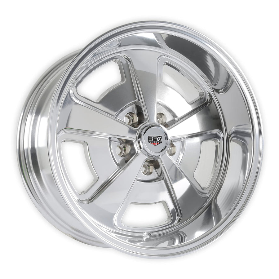109 Series REV Wheels 109FP-7906500 Magnum 17x9 5in bs 5x4.5/5x114.3 Polished