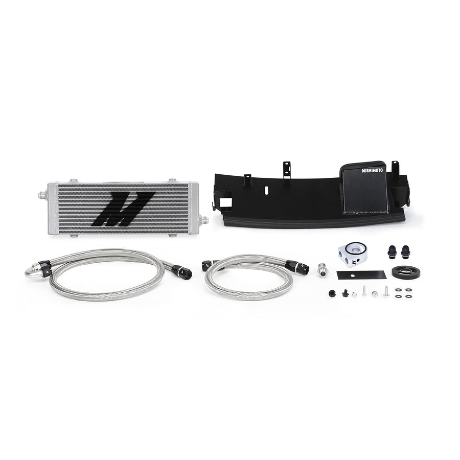Mishimoto Oil Cooler Heat Exchanger Kit MMOC-RS-16SL Fits Ford Focus RS 2016+2018 Sleek Silver