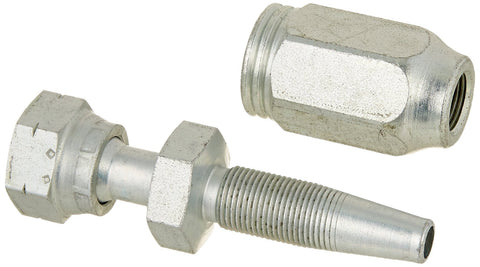 Gates Field Attachable Type T 6C2AT-6RFFORX for G2 Hose, 2 Wire, Female Flat-Face O-Ring Swivel, 3/8" ID