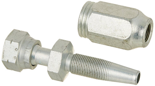 Gates Field Attachable Type T 6C2AT-6RFFORX for G2 Hose, 2 Wire, Female Flat-Face O-Ring Swivel, 3/8" ID