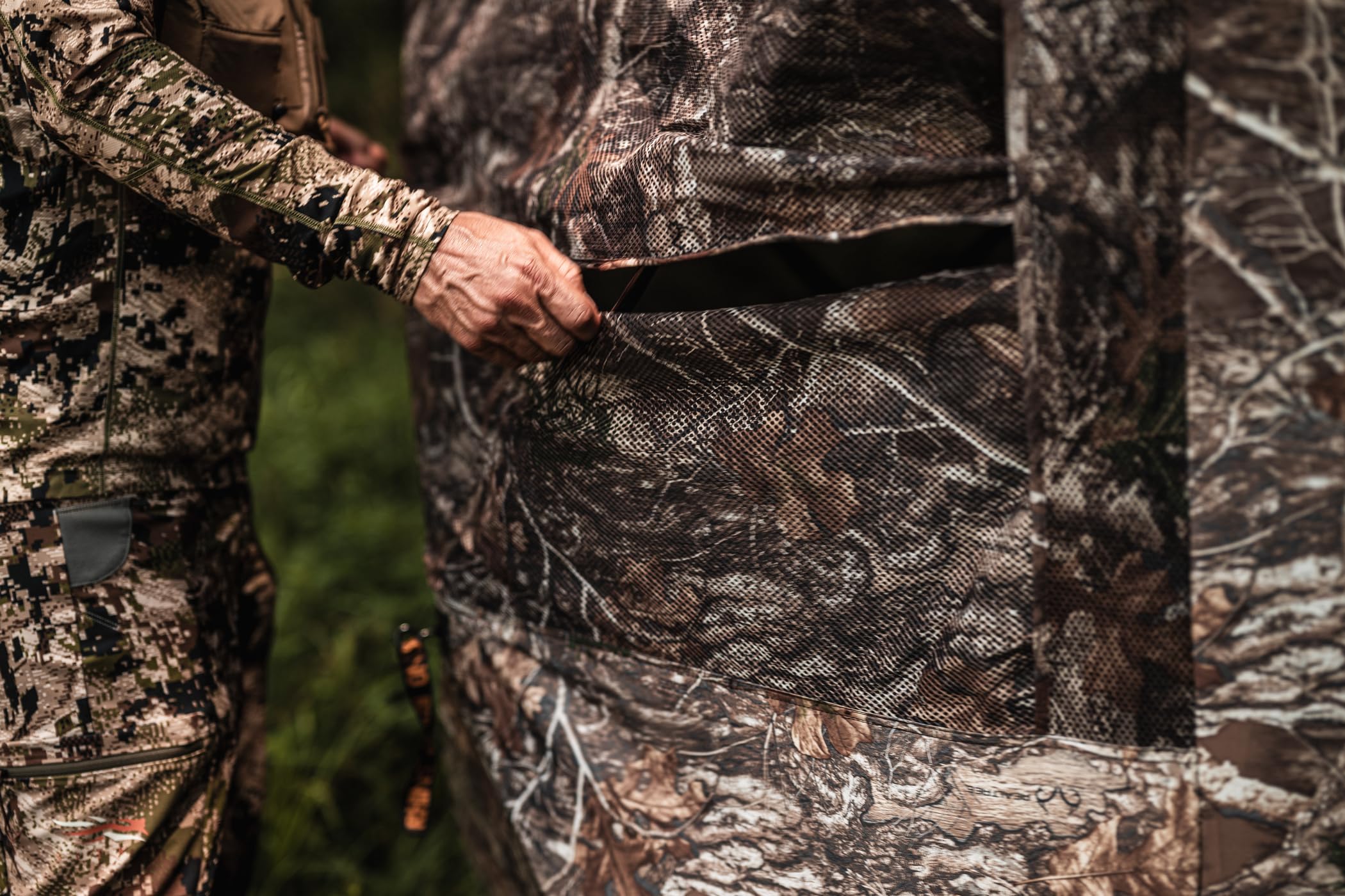 RB24 Pro Rhino Outdoors RTE-3 Man, 5 Hub Design. Realtree Edge 600D