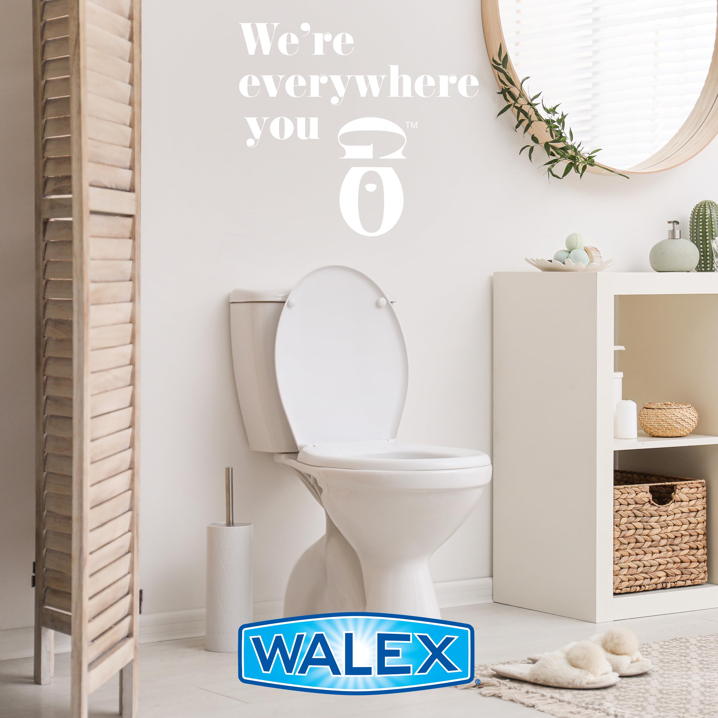 Bio-Active Walex Home Septic Tank Treatment - Strong Digestive Power with Beneficial Bacteria & Enzymes for Liquefying Solids & Breaking Down Waste, Odor Neutralizer -1 Year Supply, 12 Packets