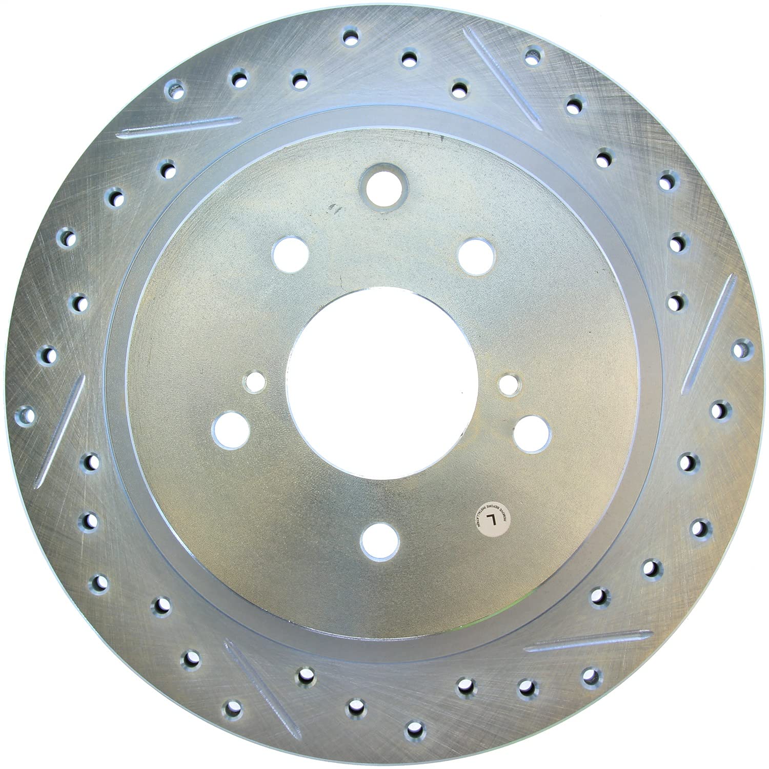 Left Stoptech 227.42047L Select Sport Drilled & Slotted Rotor