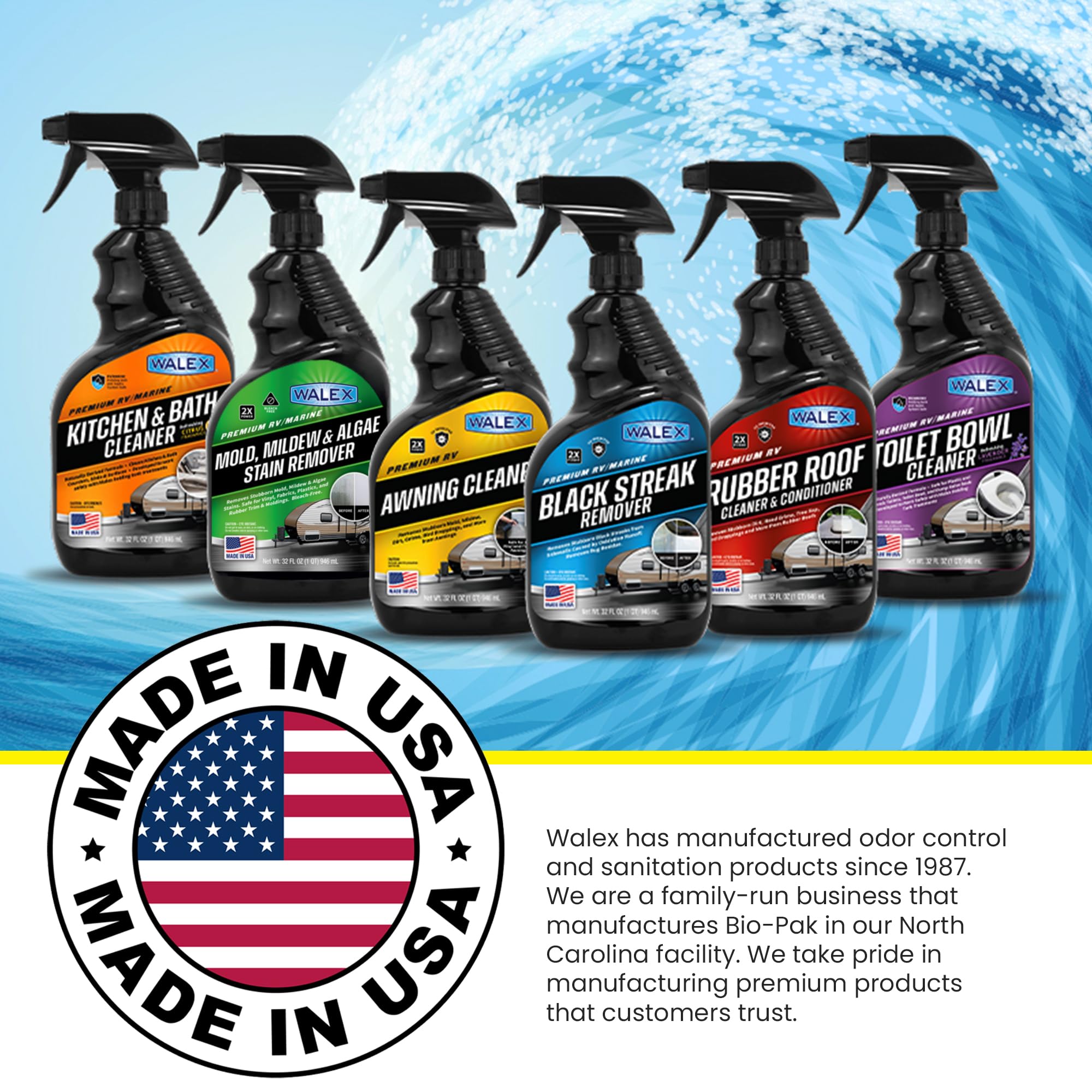 WALMM1G Walex Mold & Mildew Remover - Gallon