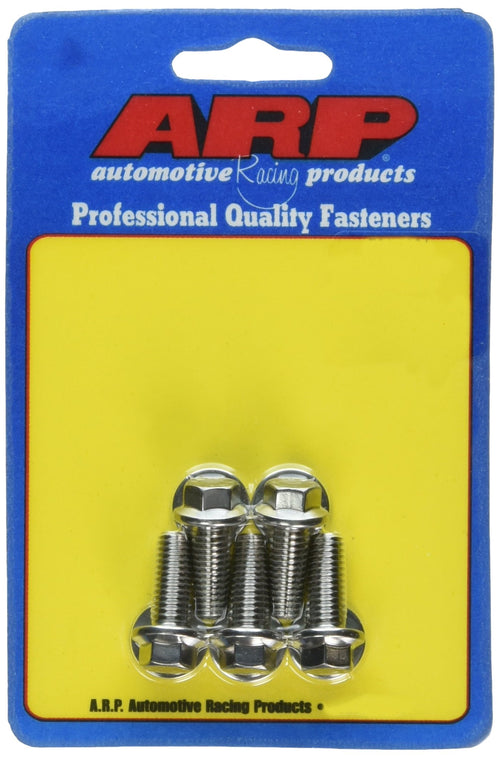 6-Point ARP 761-1001 Stainless Steel Bolt Kit - 5 Piece (8mm x 1.25" x 20")