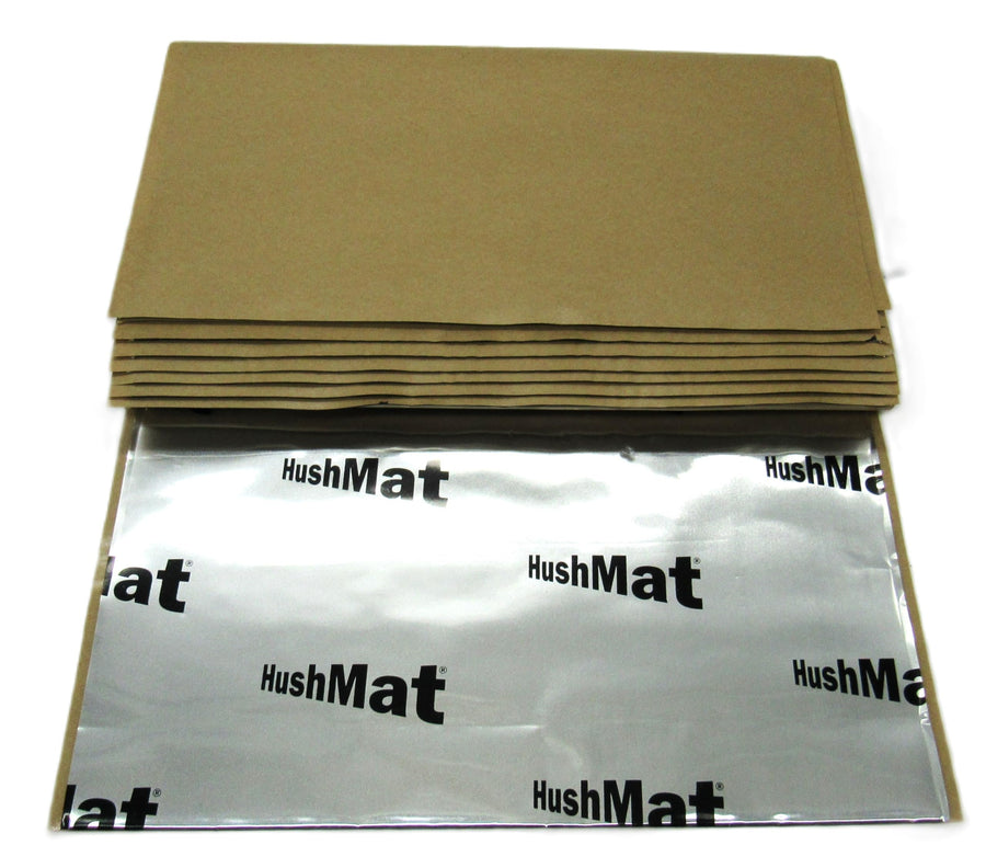 Super Bulk Kit HushMat – Sound Deadening & Thermal Insulation (36 Sq Ft, Silver Foil)