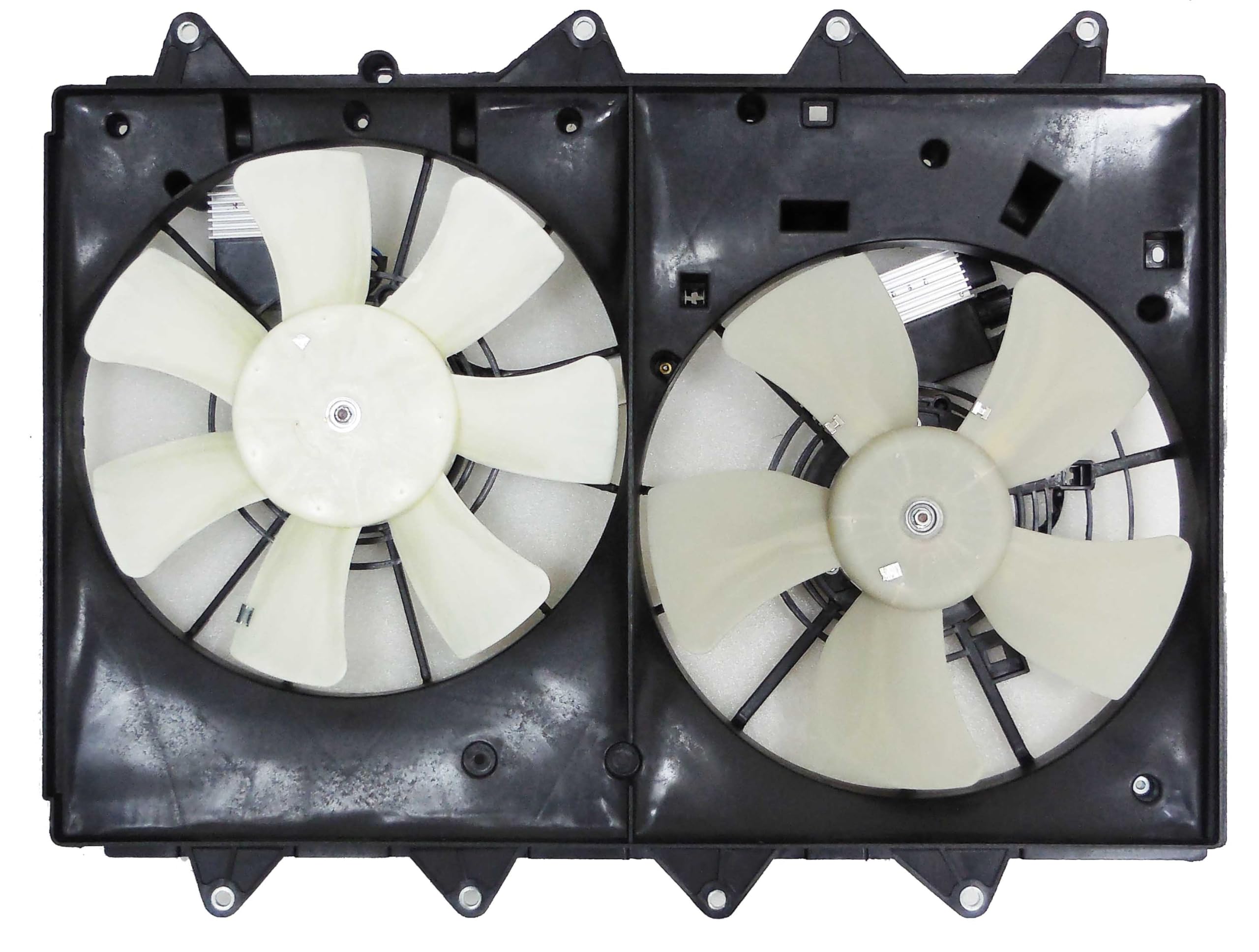 Radiator AC Fan Assembly DEPO-316-55016-050 for Mazda CX9 10-15 with Towing Pkg with Control Module