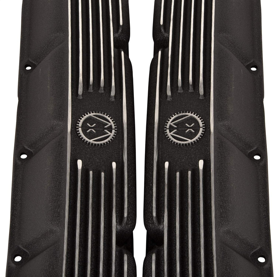 17401.10 | Omix | Engine Valve Cover, OMIX Logo, Polished | OE Reference: 6910 | Fits 1972-1991 Jeep CJ / SJ