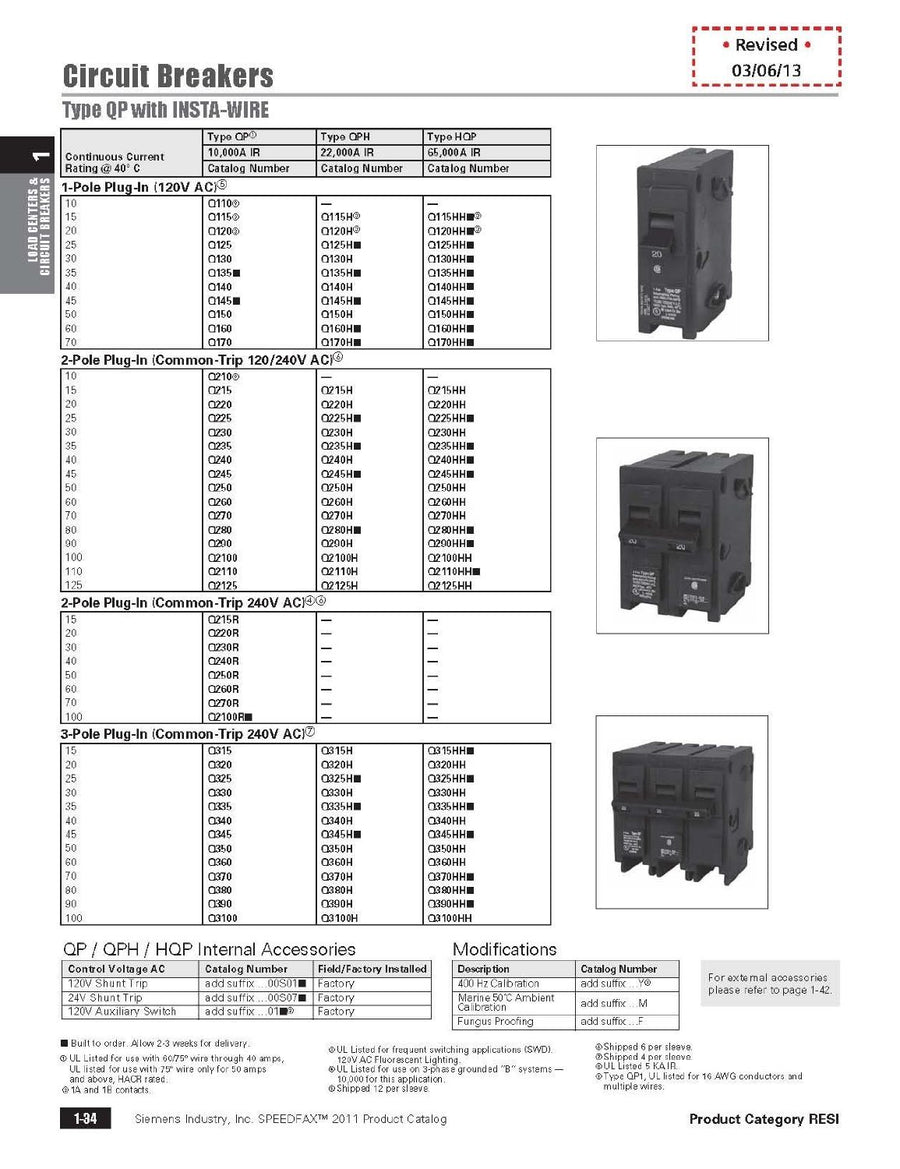 Breaker SQ245, 2P,45A,Plug-in
